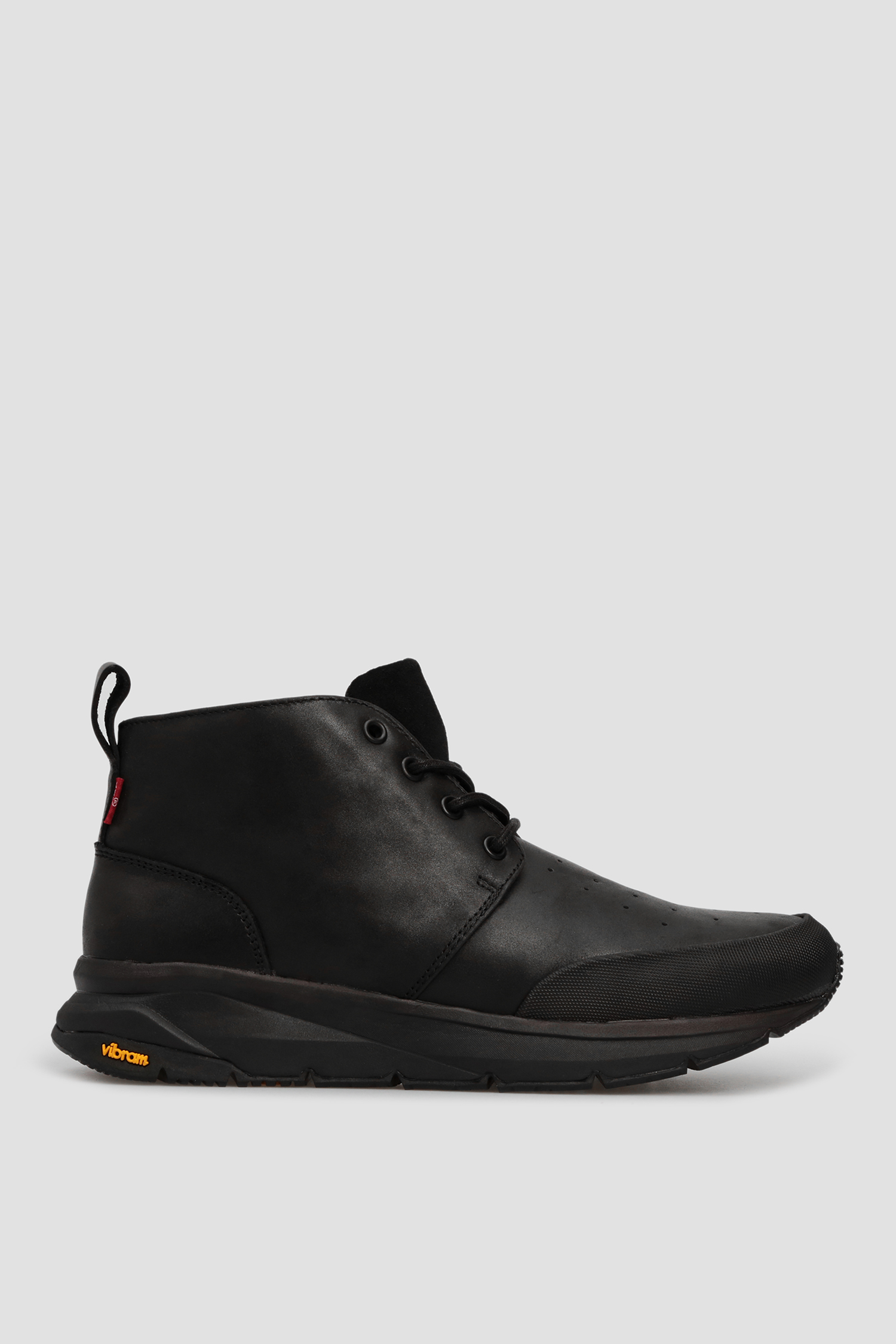 Мужские черные кожаные ботинки Levi’s® 232316;613.60