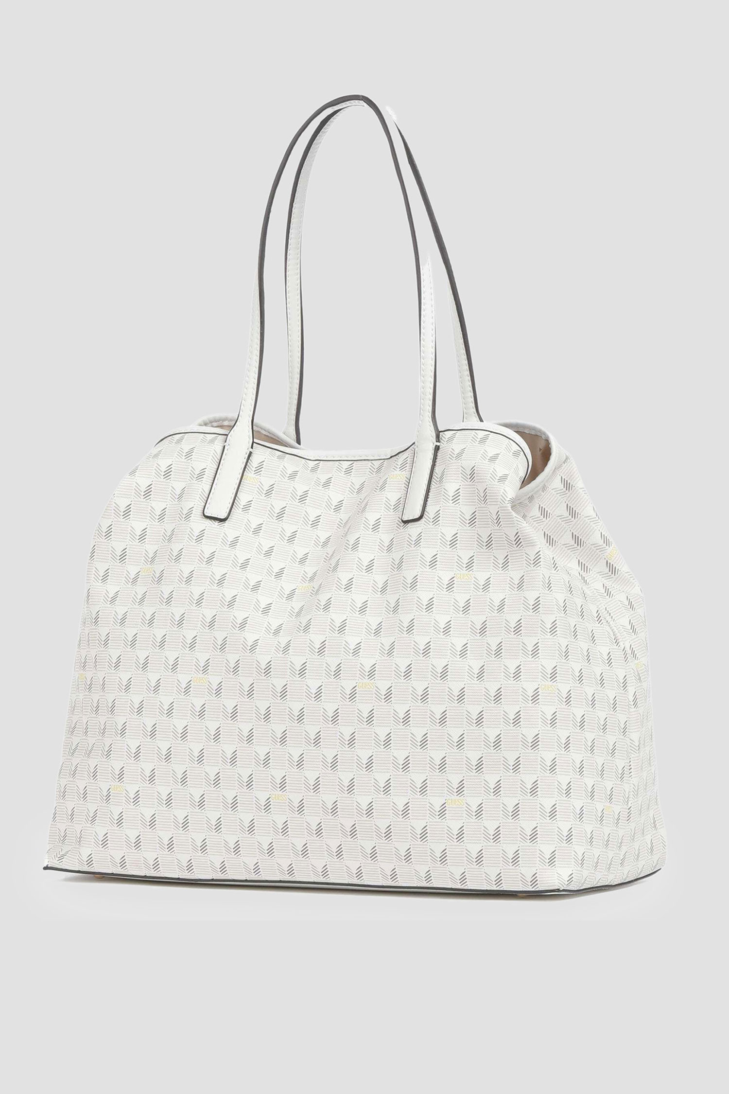 Женская белая сумка с узором Guess HWJT93.44290;STL