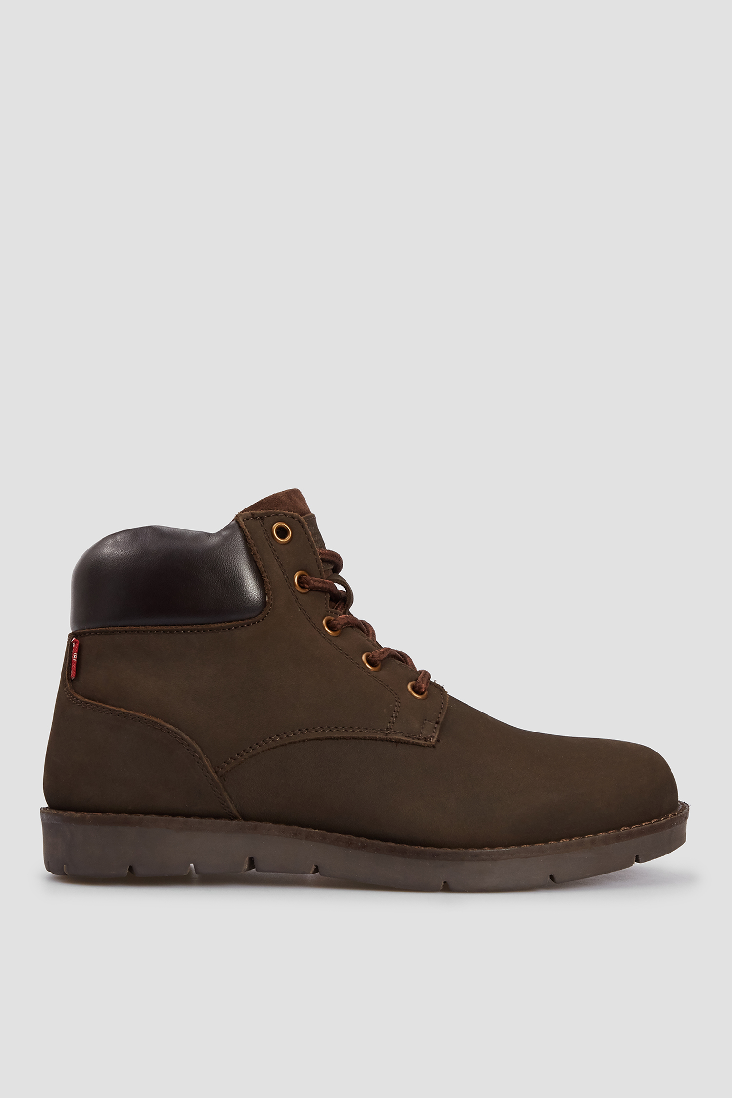 Мужские коричневые кожаные ботинки Levi’s® 233839;975.29