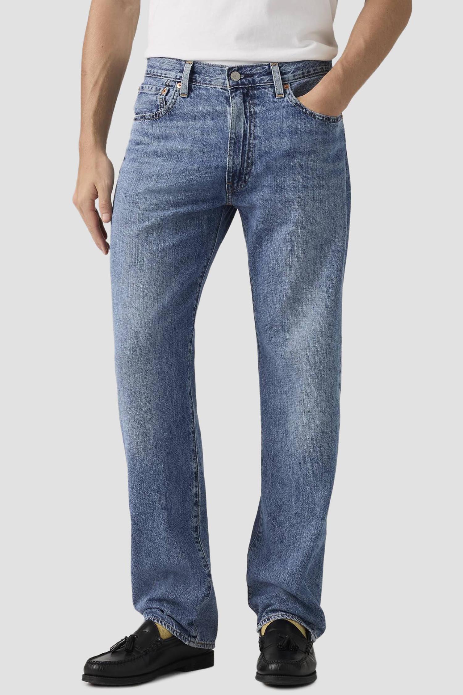 Чоловічі сині джинси 555™ Relaxed Levi’s® 000LO;0053