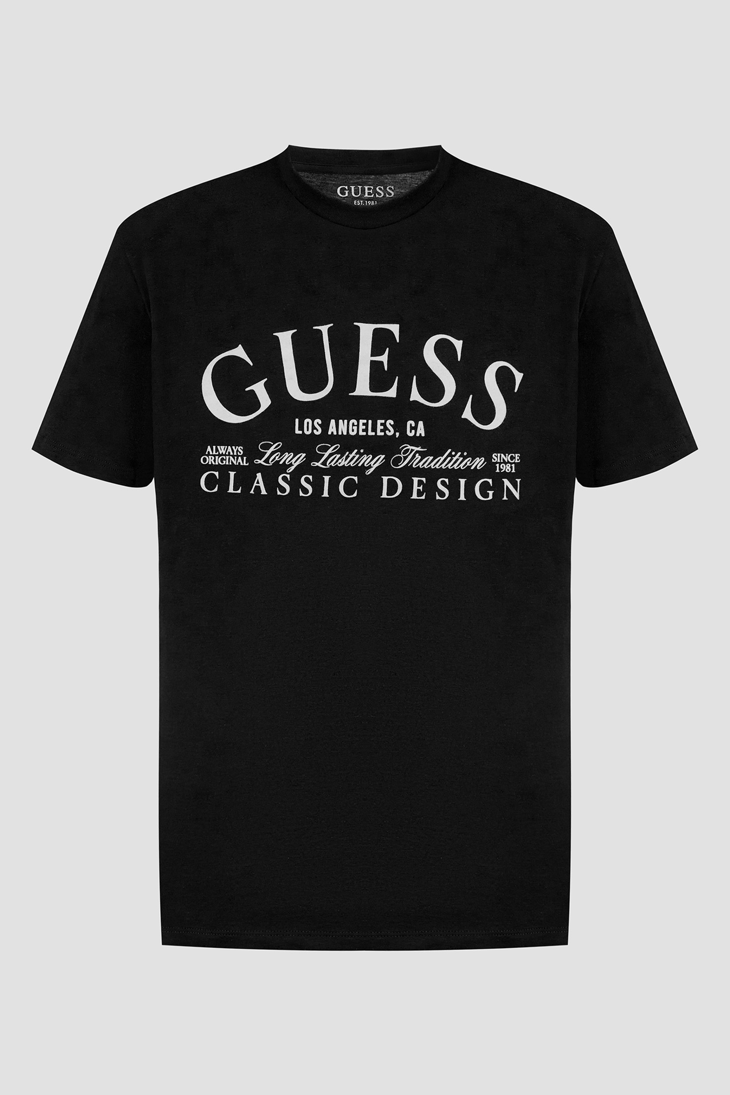 Мужская черная футболка Guess M5RI43.K9RM1;JBLK