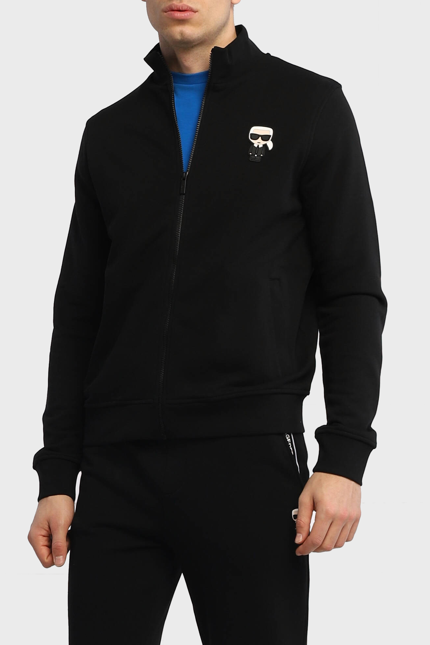 Мужская черная спортивная кофта Karl Lagerfeld 500900.705895;990