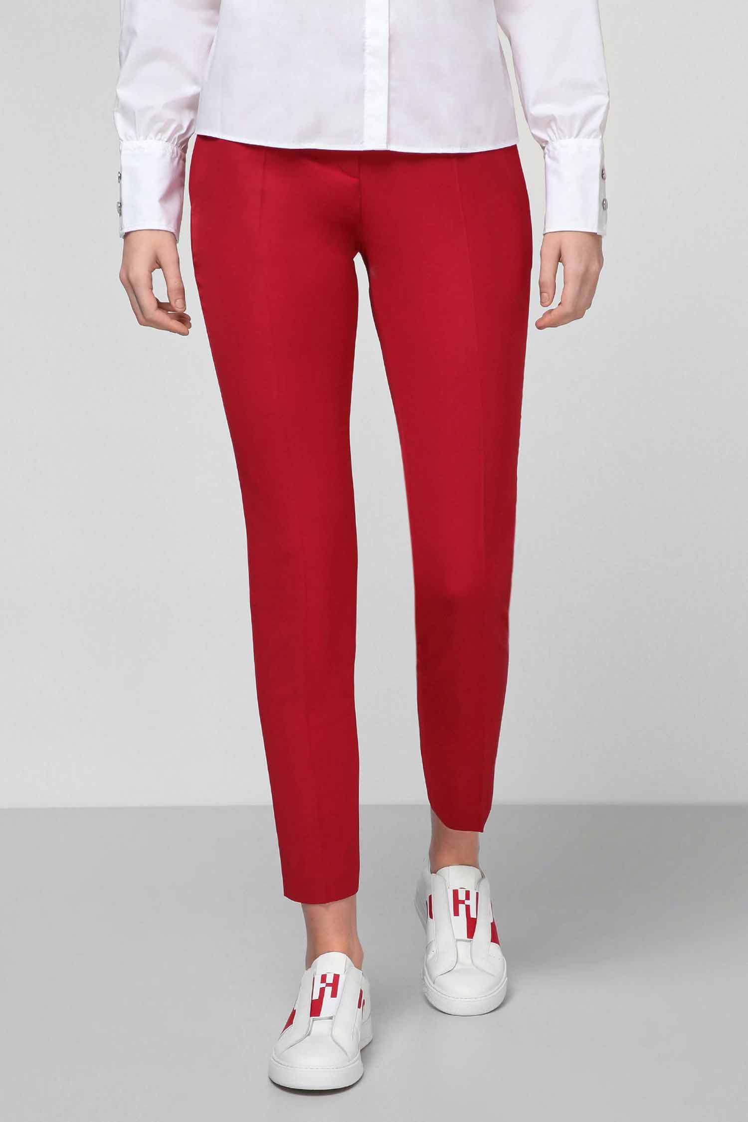 Женские красные брюки HUGO 50445388;619