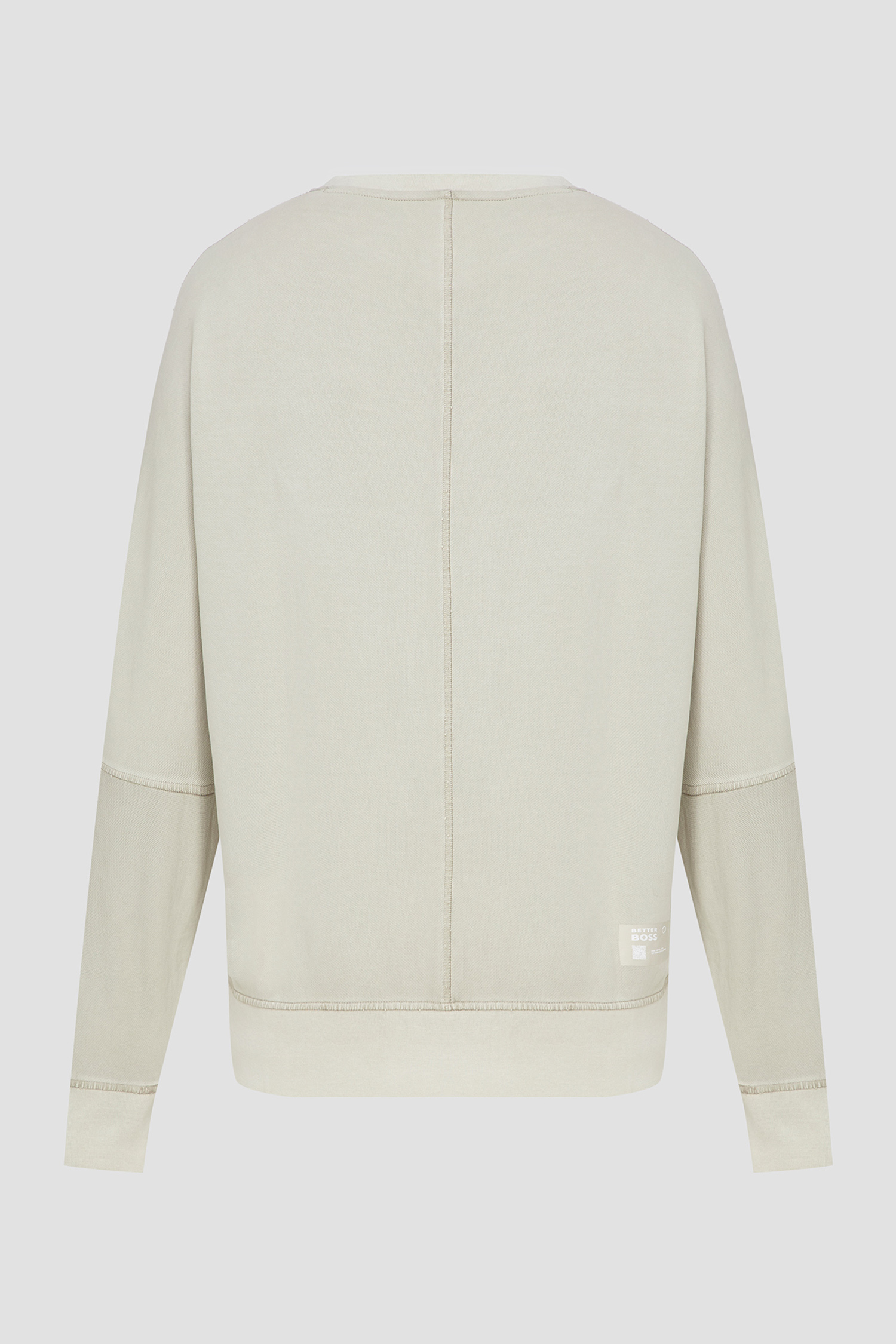 Мужской бежевый свитшот BOSS 50517001;271