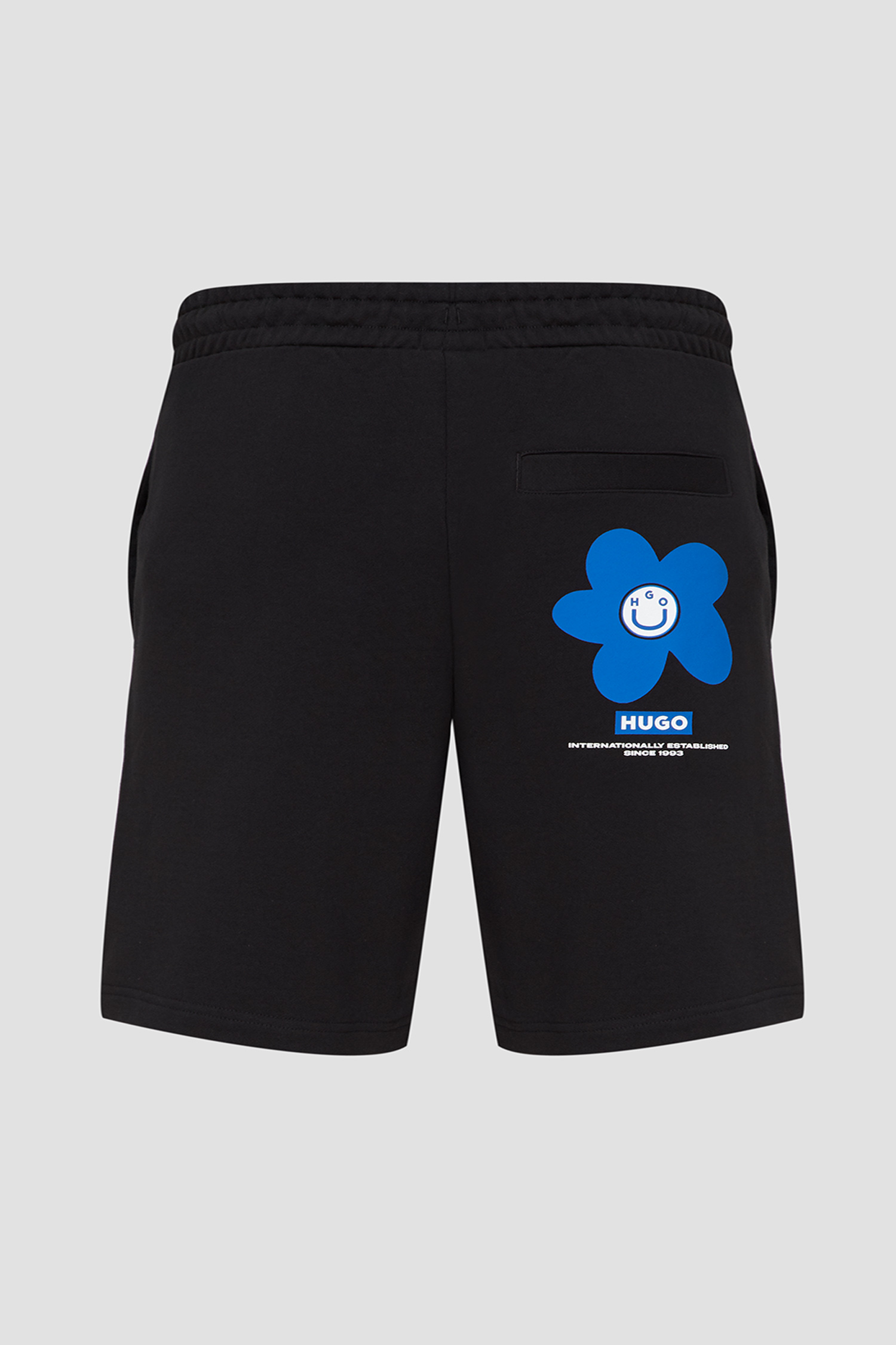 Чоловічі чорні шорти HUGO BLUE 50515628;001