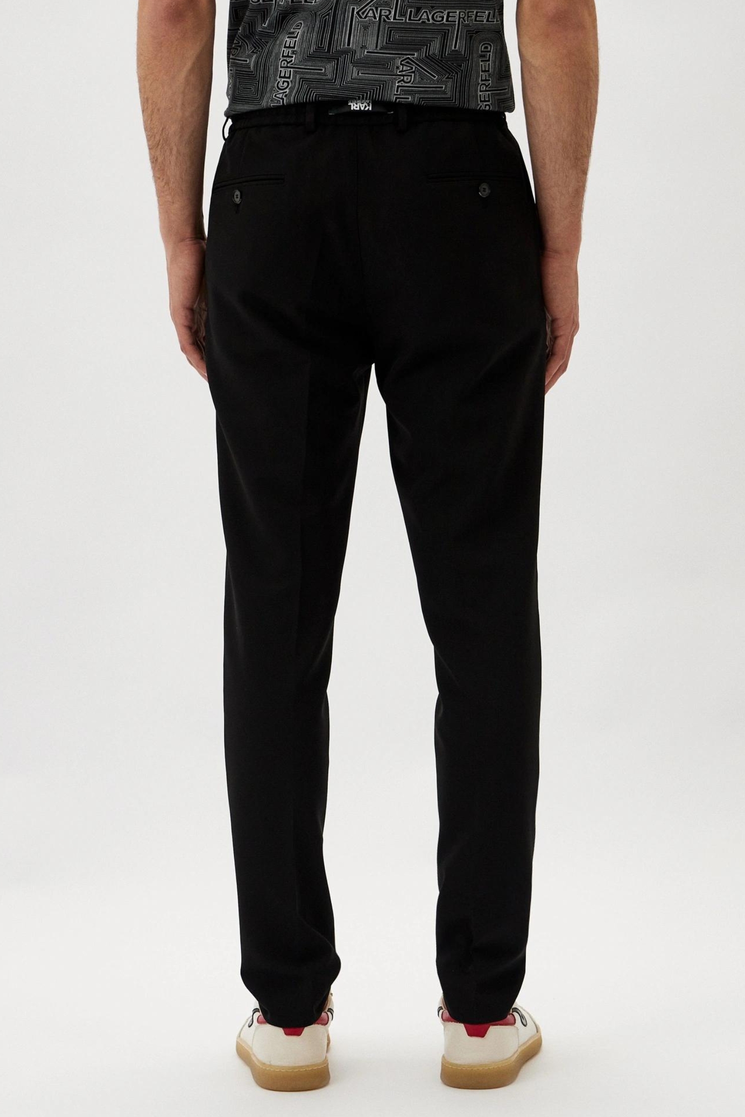 Мужские черные брюки Karl Lagerfeld 543002.255056;990