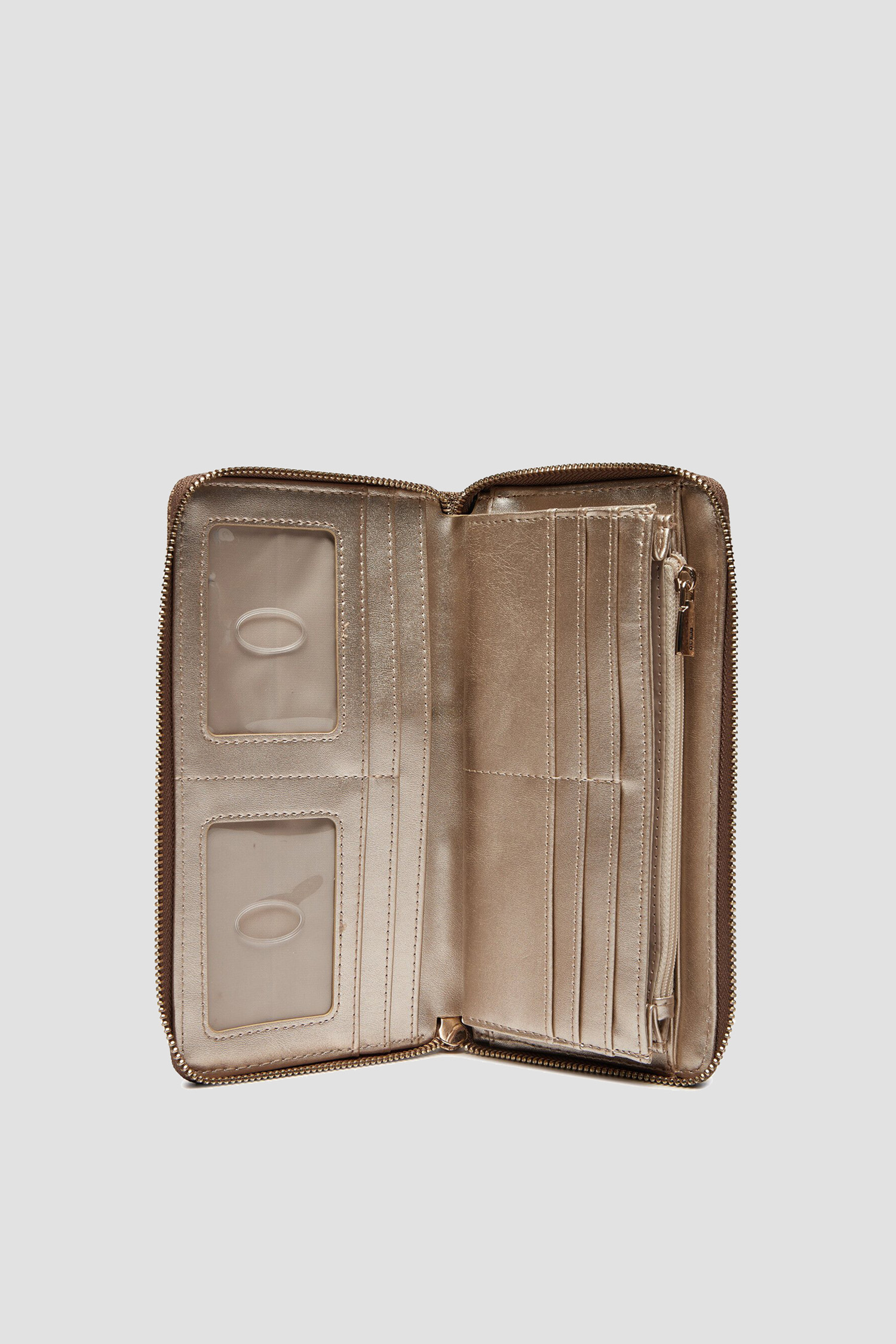 Женский бежевый кошелек с узором Guess SWSG85.00163;LTL