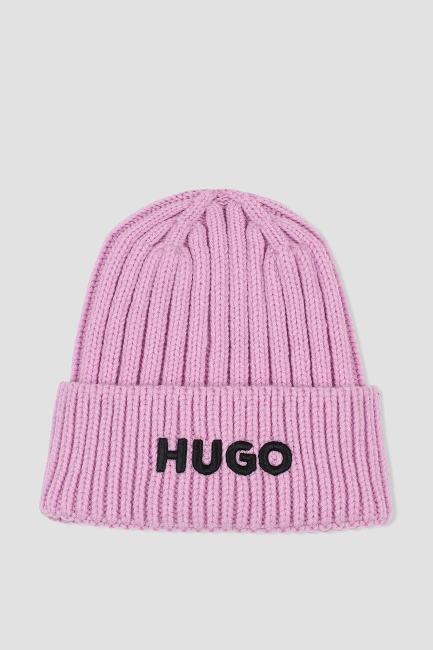 Детская розовая шапка HUGO kids G00543;911