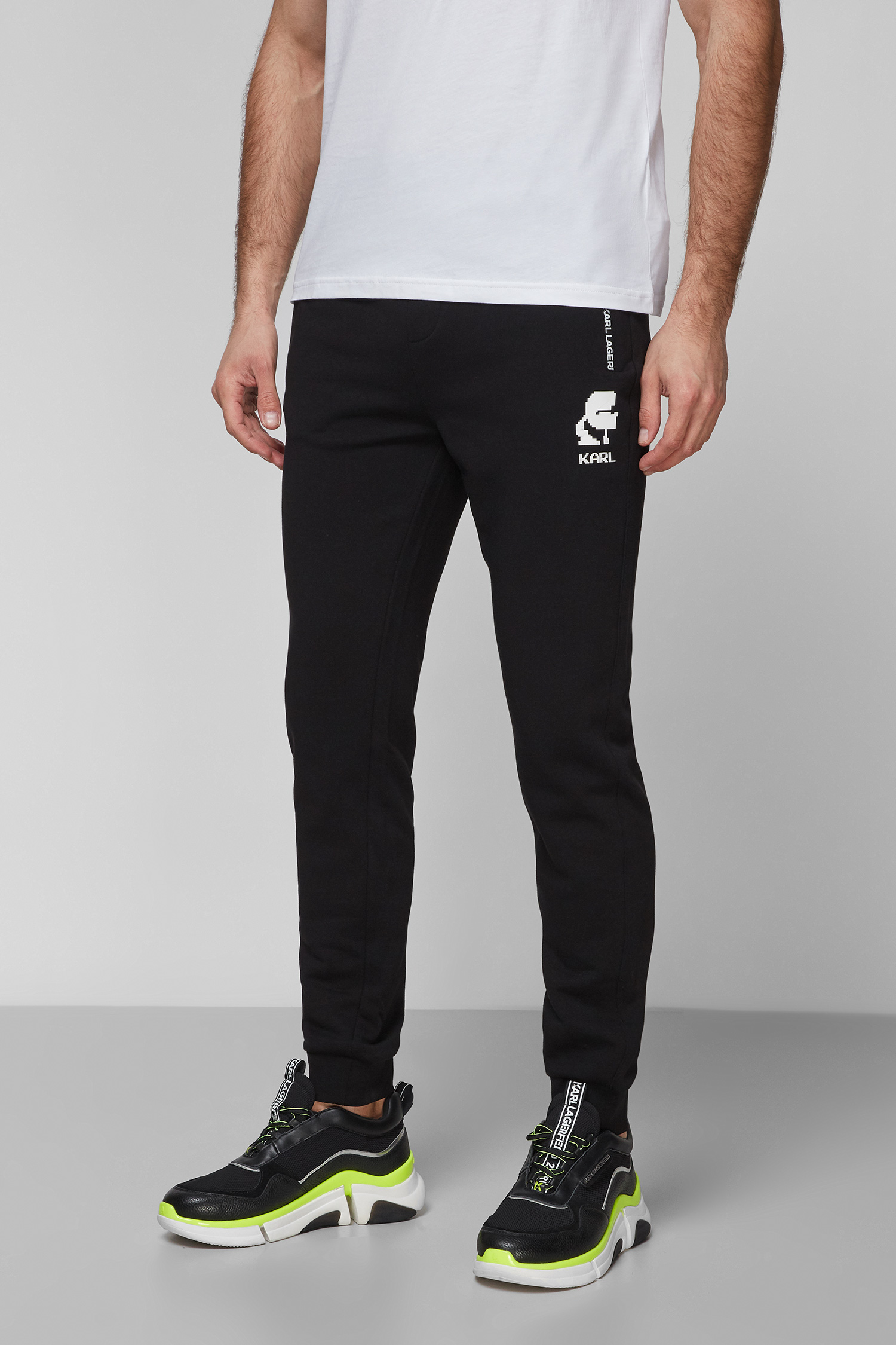 Мужские черные спортивные брюки Karl Lagerfeld 511900.705005;990
