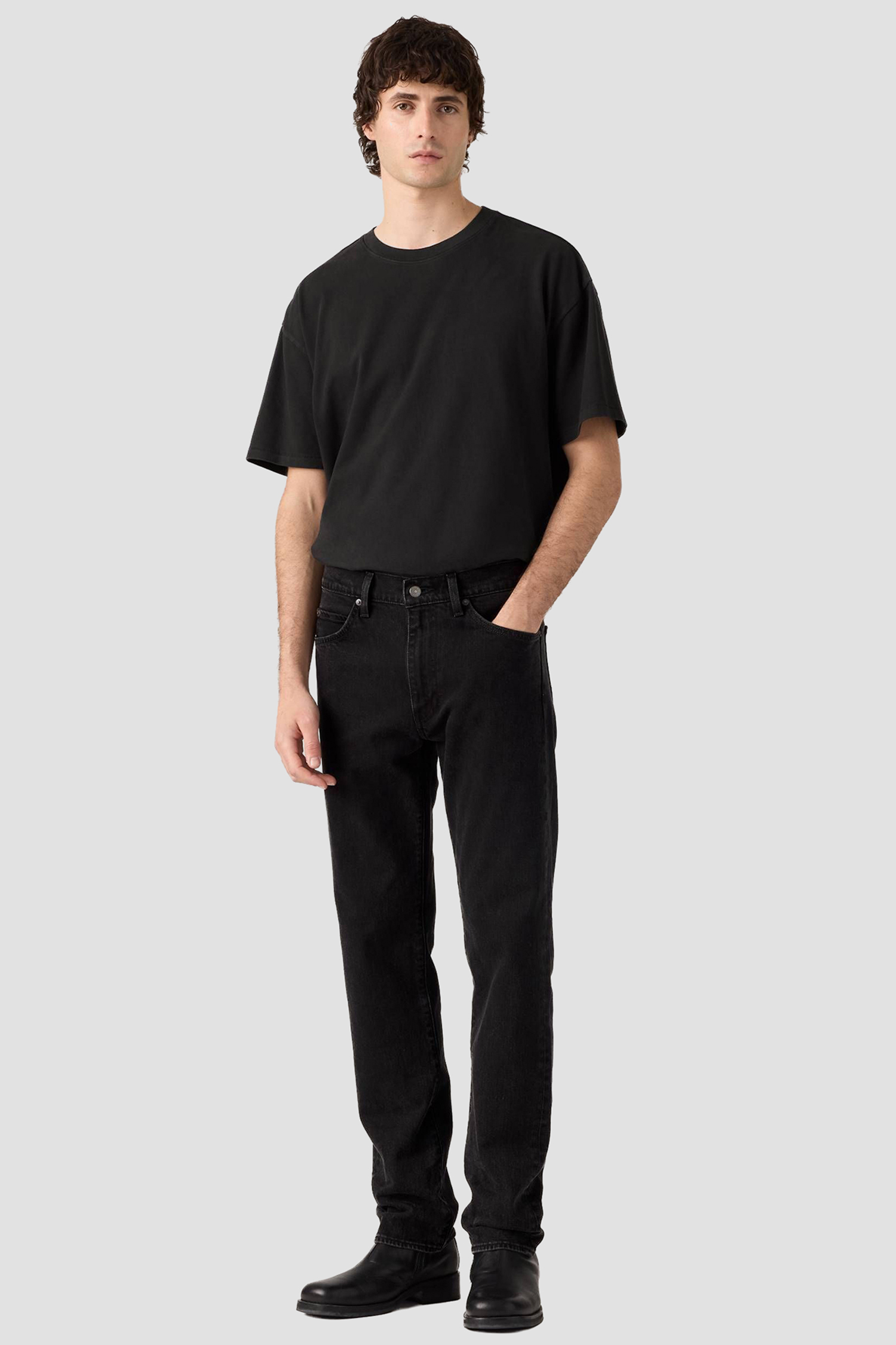 Мужские черные джинсы 518™ Slim Levi’s® 007UO;0000