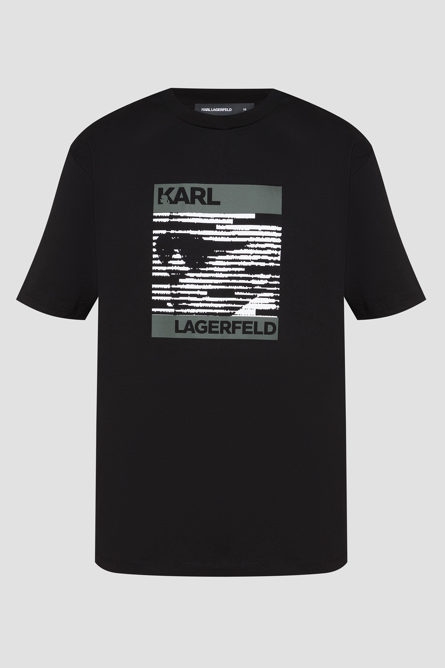 Чоловіча чорна футболка Karl Lagerfeld 554225.755131;990