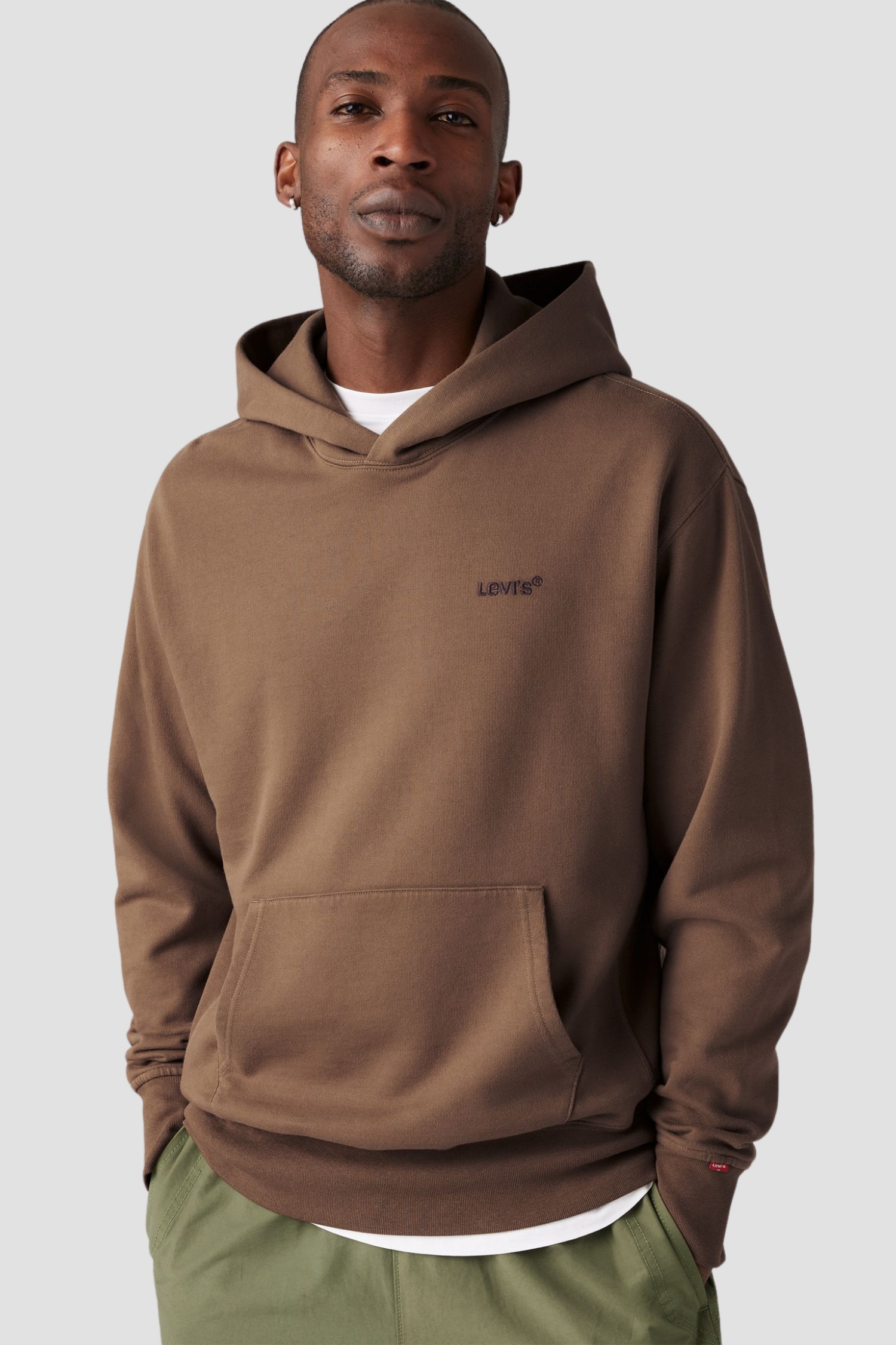 Чоловіче коричневе худі Levi’s® A8435;0011