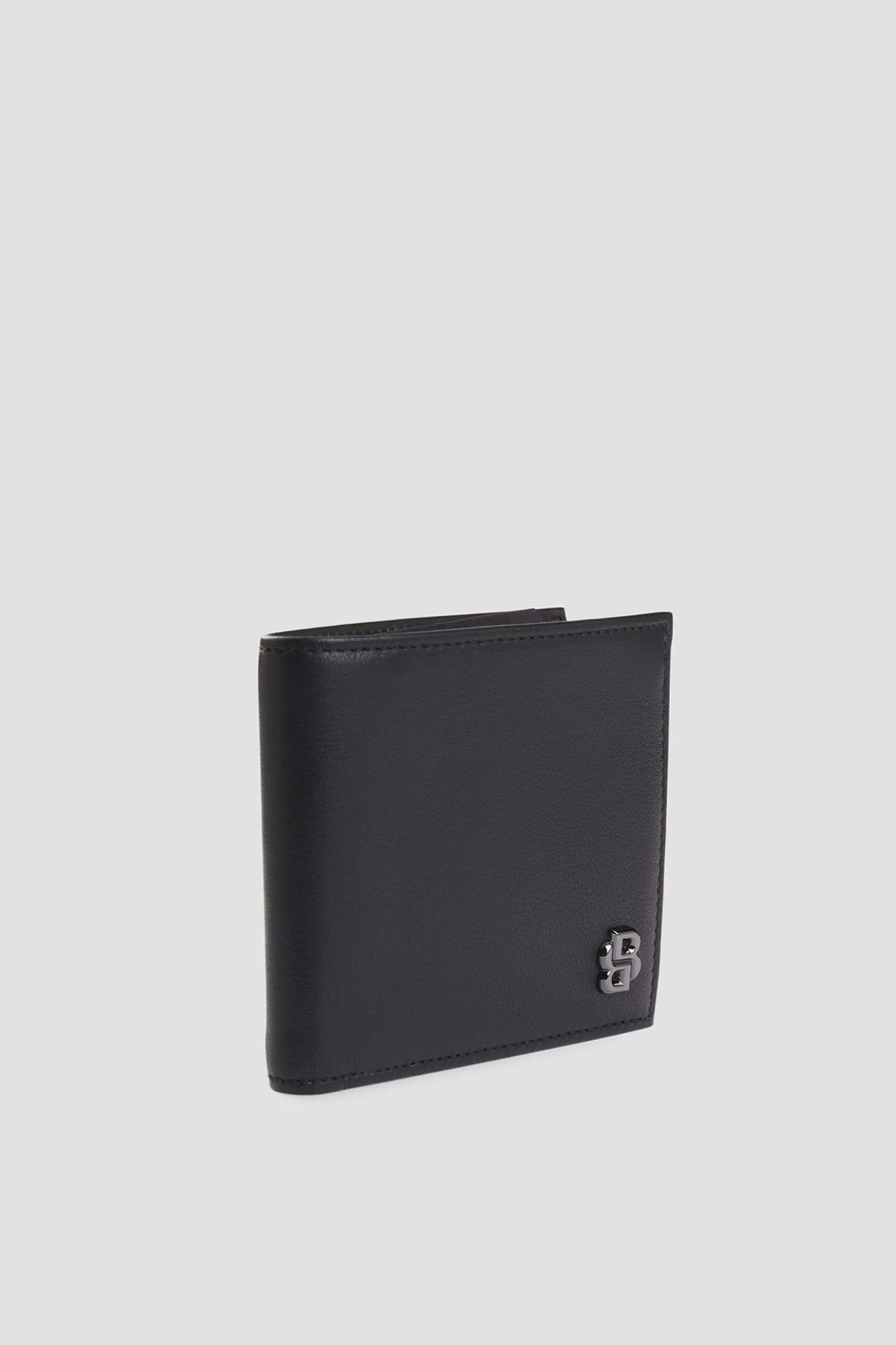 Мужской черный кожаный кошелек BOSS 50523836;001