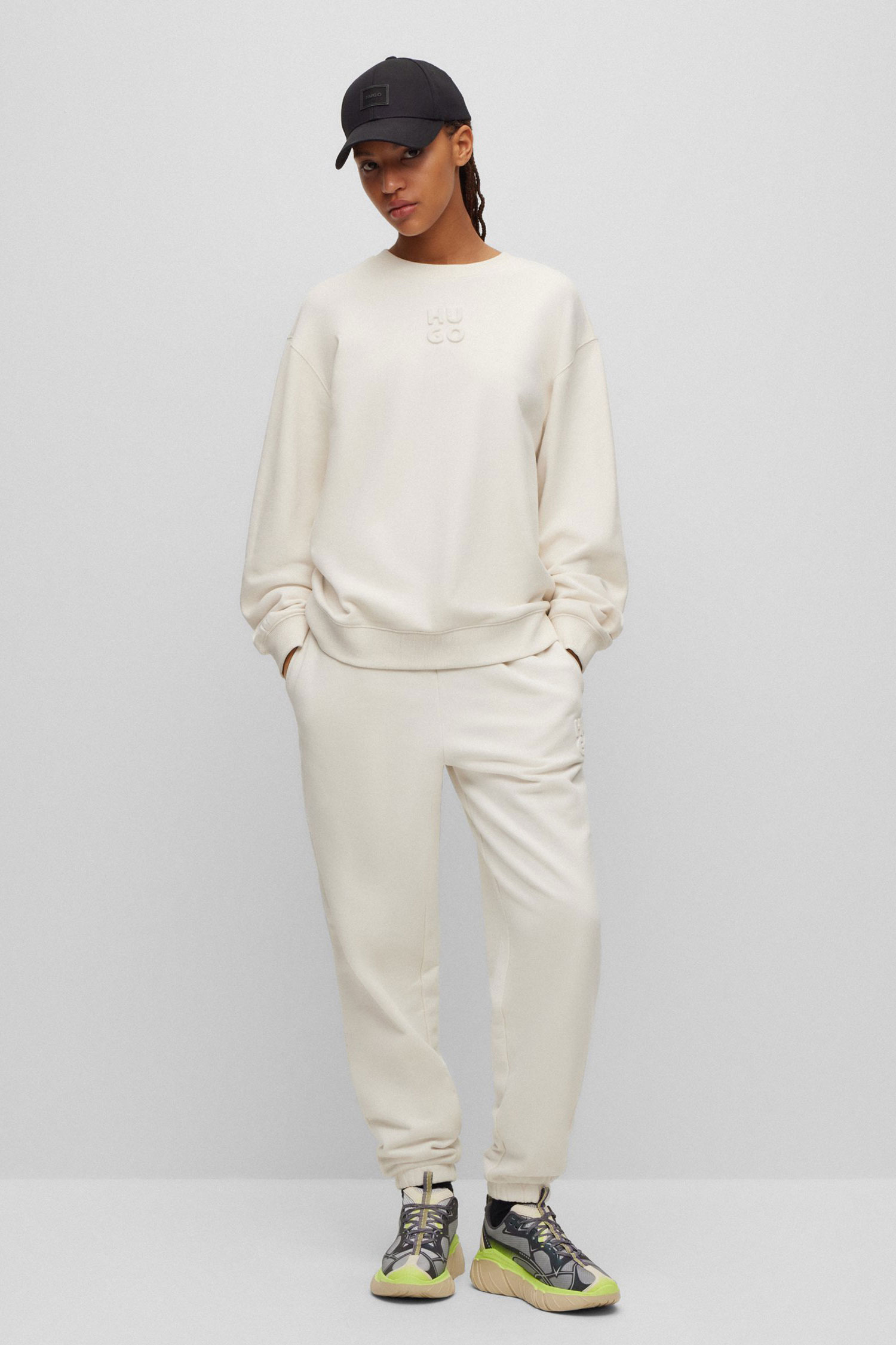 Жіночий білий світшот HUGO 50500459;110