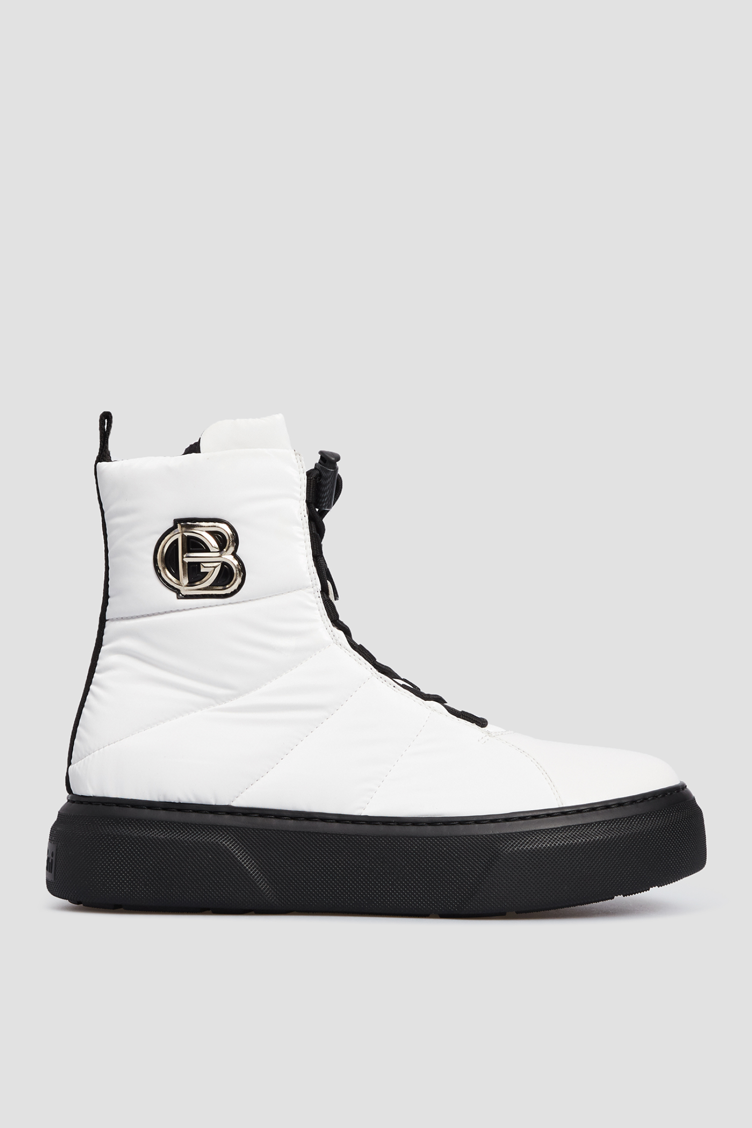 Белые ботинки для девушек Baldinini 148759;90