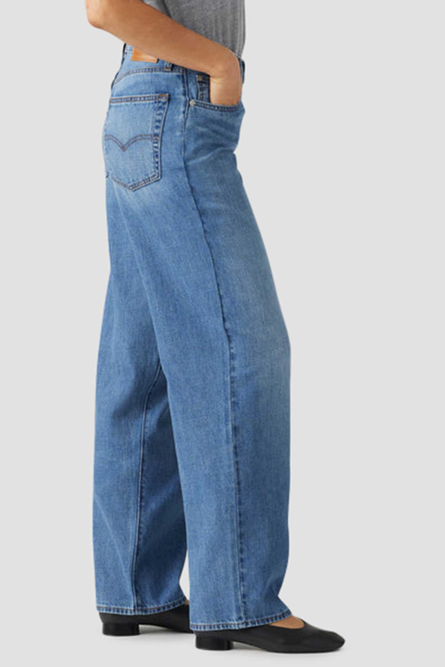 Женские синие джинсы Baggy Dad Levi’s® A3494;0057
