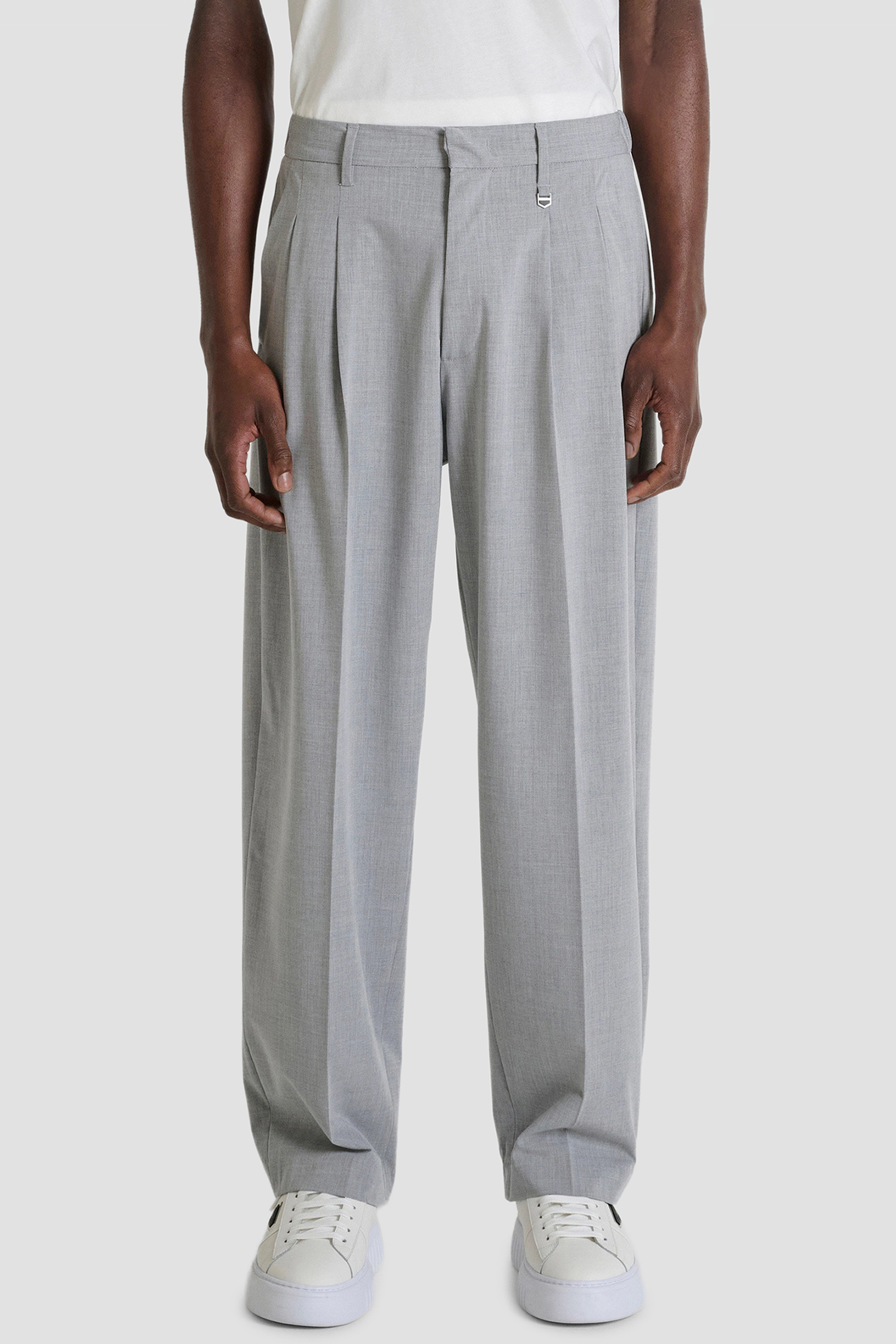 Мужские серые брюки Antony Morato MMTR00779.FA600288;9003