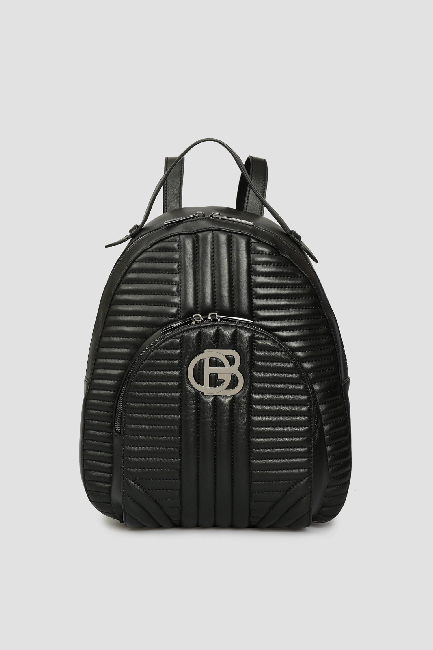 Черный кожаный рюкзак для девушек Baldinini 120609;00