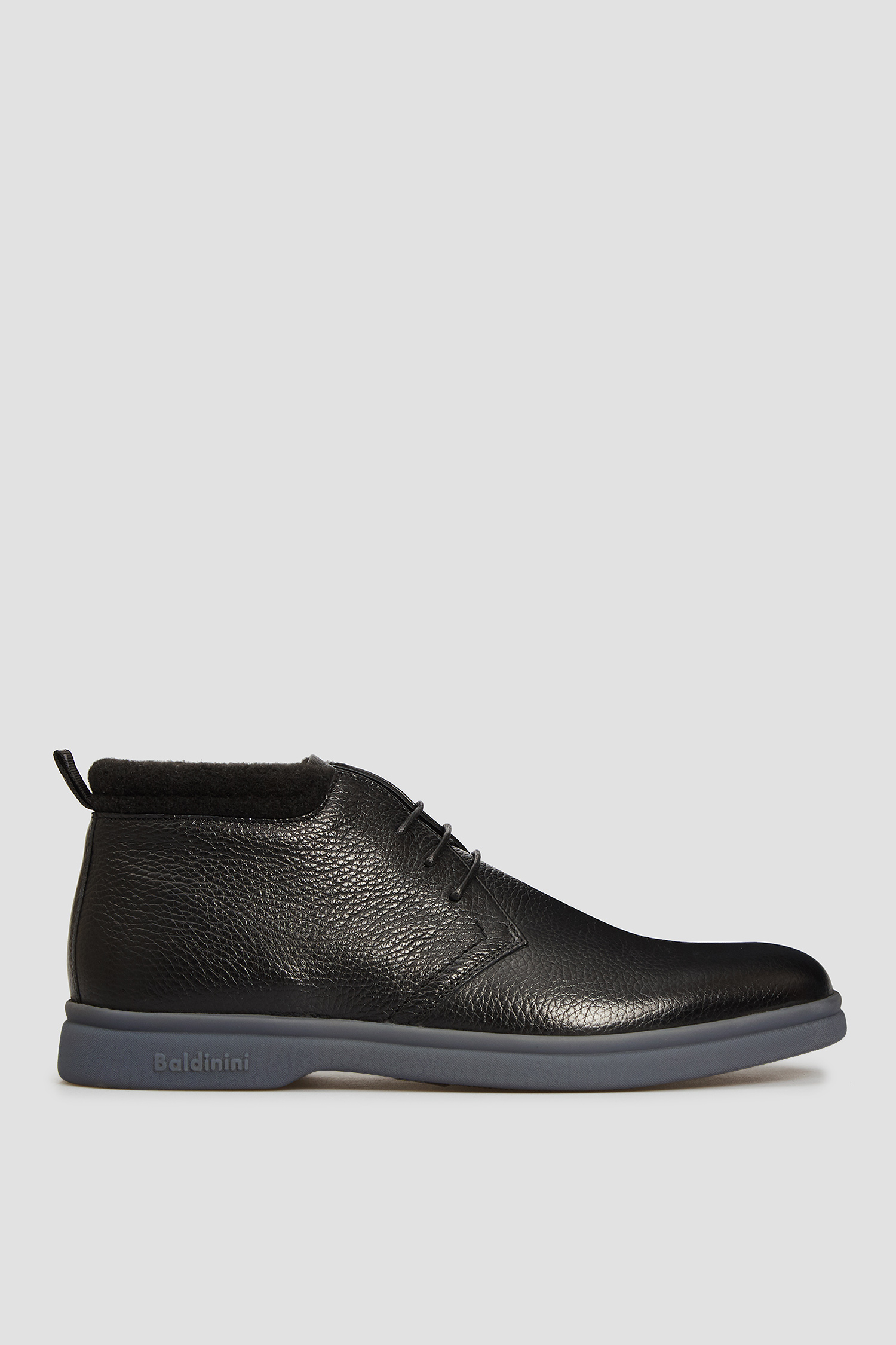 Чорні шкіряні черевики для хлопців Baldinini U2B328CEKA;0000