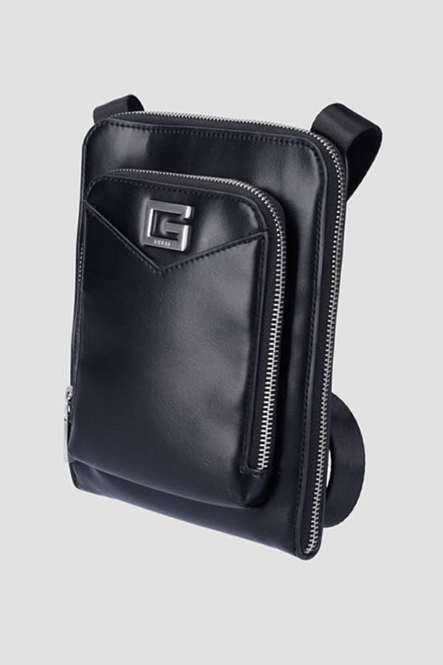 Мужская черная сумка Guess HMSISS.P5109;BLA