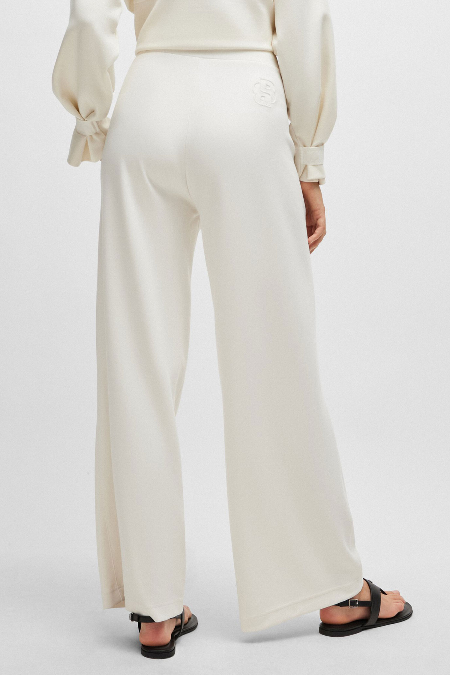 Женские белые брюки BOSS 50513749;118