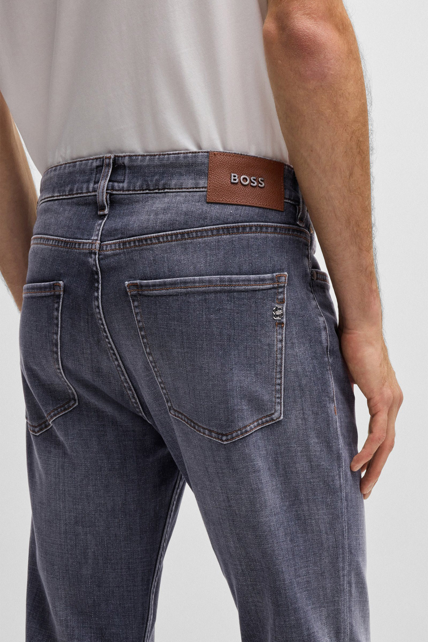Чоловічі темно-сірі джинси BOSS 50532606;021