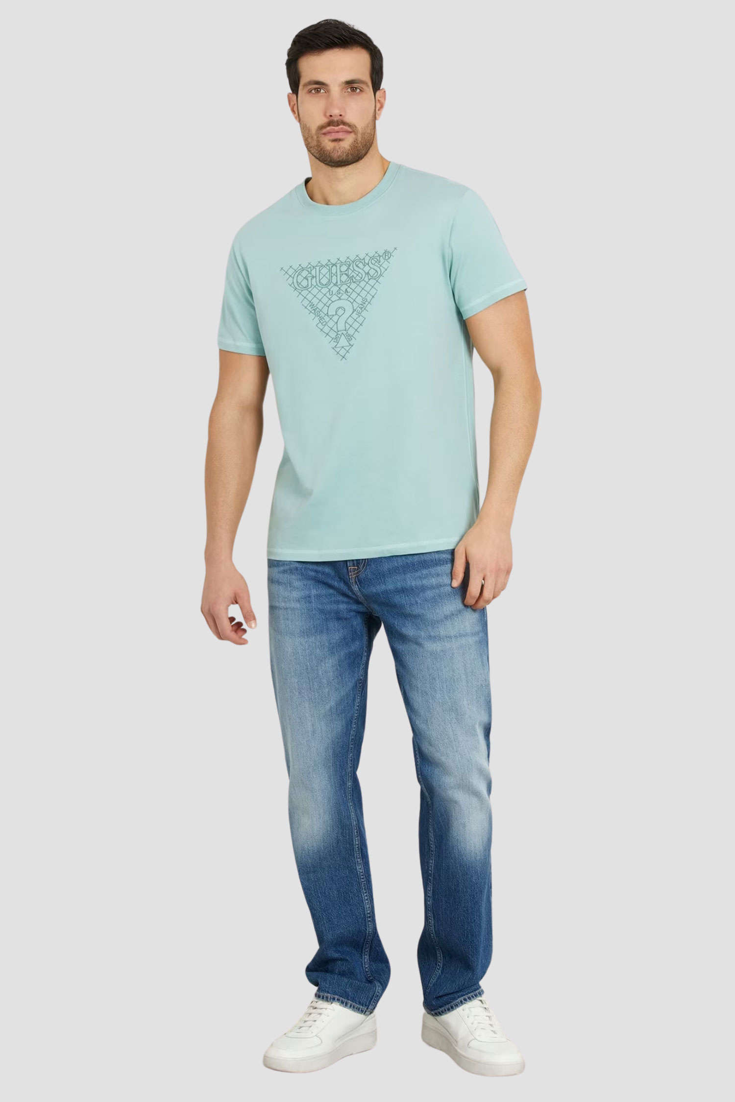 Мужские синие джинсы Guess M4RA31.D58M2;DUN9