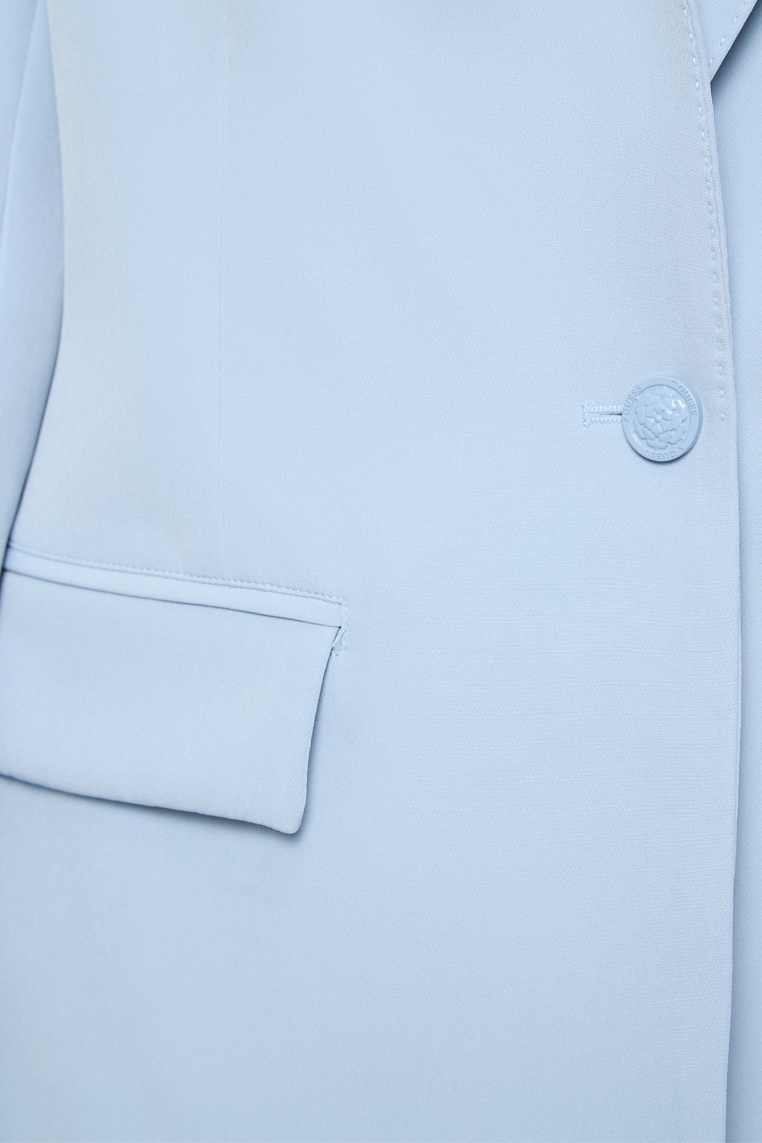 Женский голубой жакет Guess W5RN46.WFWX2;G7GG