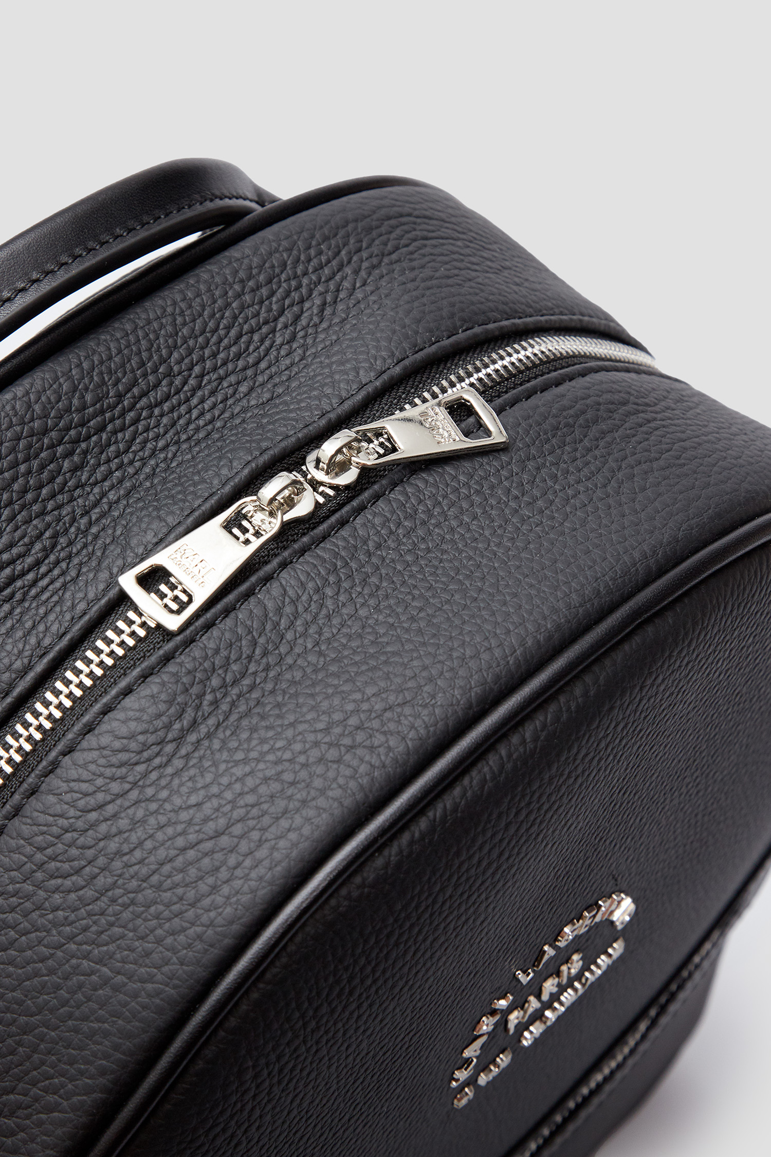 Чоловічий чорний шкіряний рюкзак Karl Lagerfeld 542451.815908;990