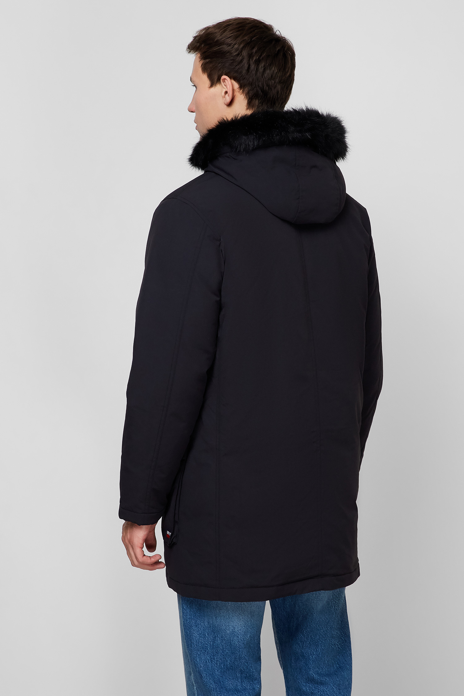 Чоловіча чорна пухова парка Levi’s® 27522;0000