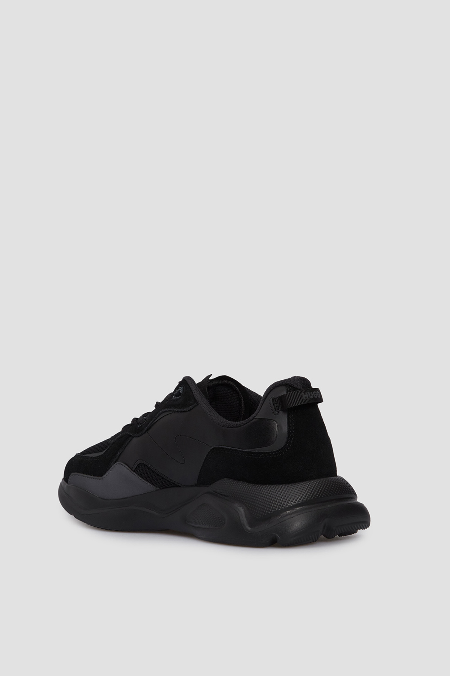 Мужские черные кроссовки HUGO 50517122;005