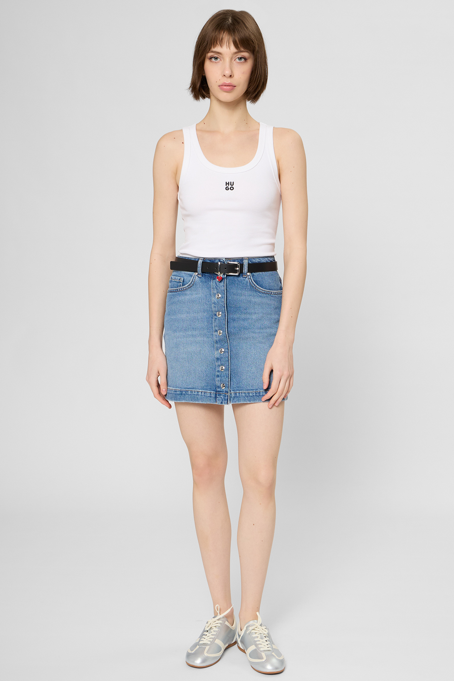 Жіноча біла майка HUGO 50514489;100