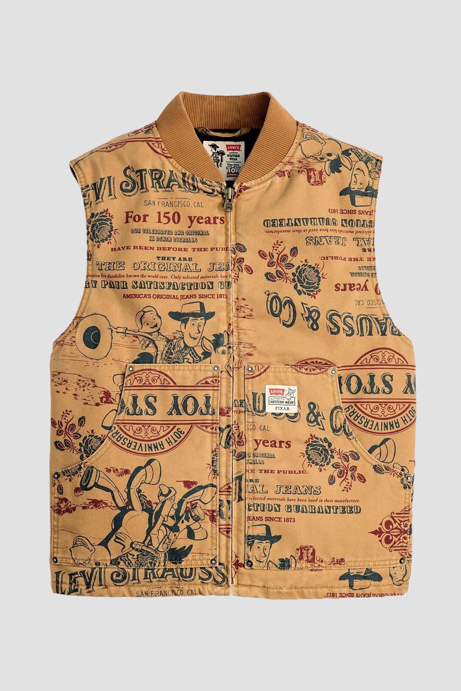 Мужской коричневый жилет Levi's® x Toy Story Levi’s® 0034M;0000