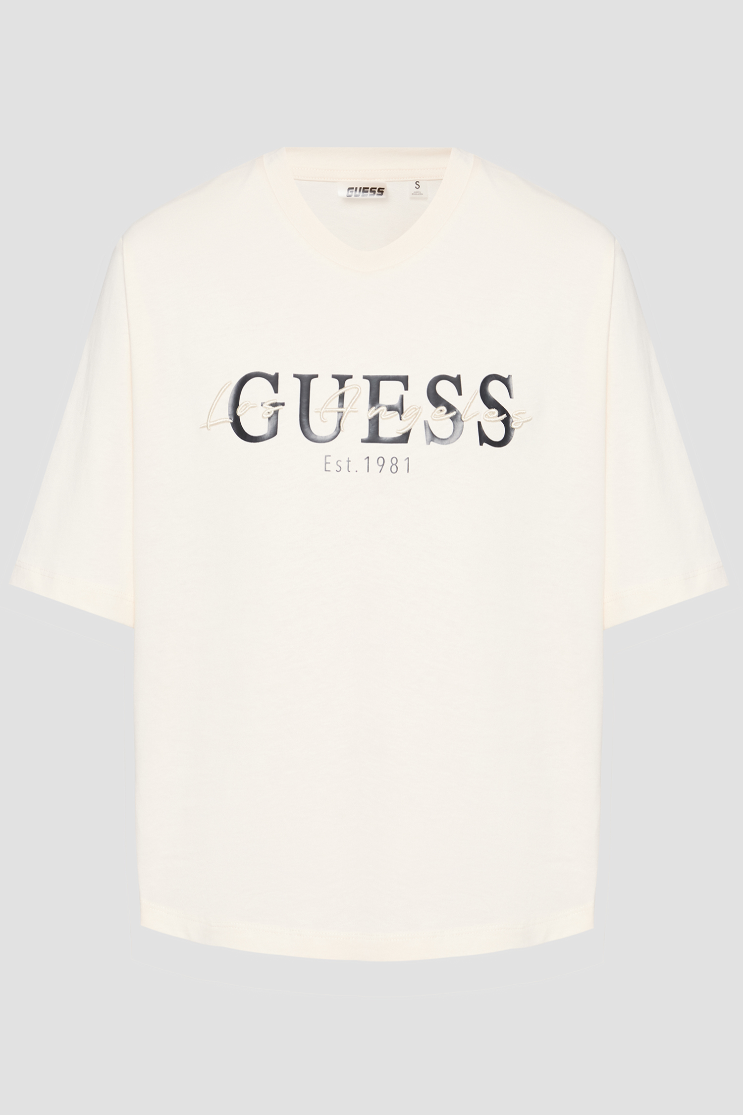 Жіноча біла футболка Guess V5YI02.I3Z14;G1O6