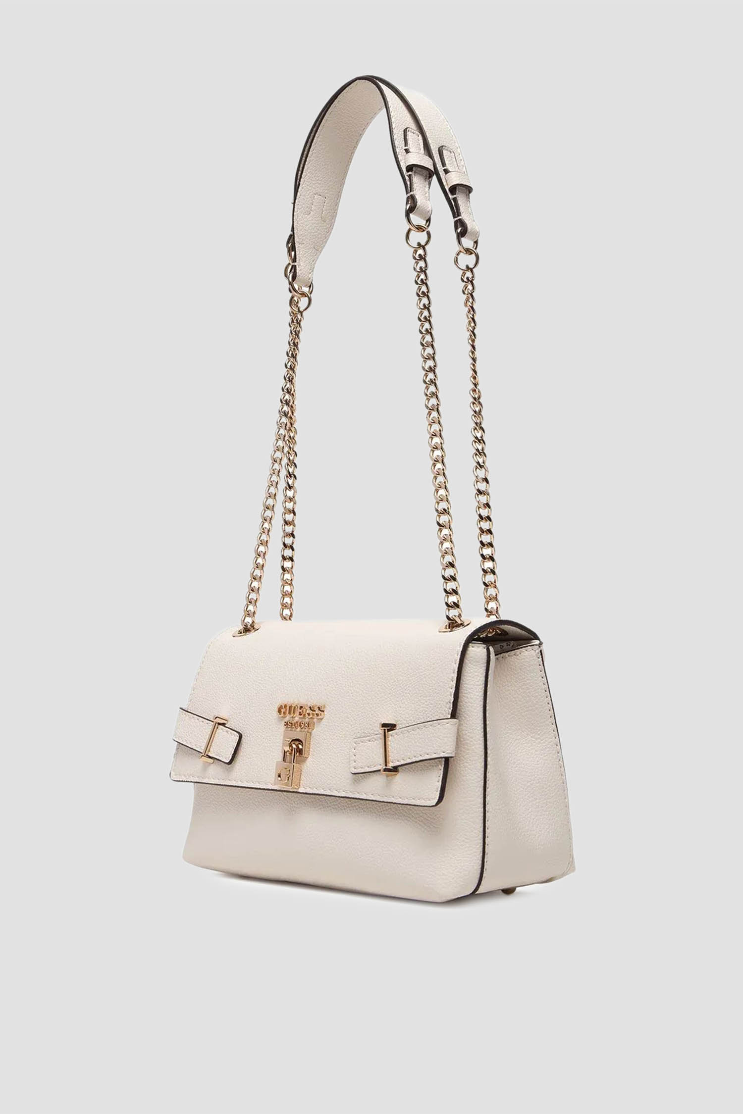 Жіноча біла сумка Guess HWBG78.33210;OFF