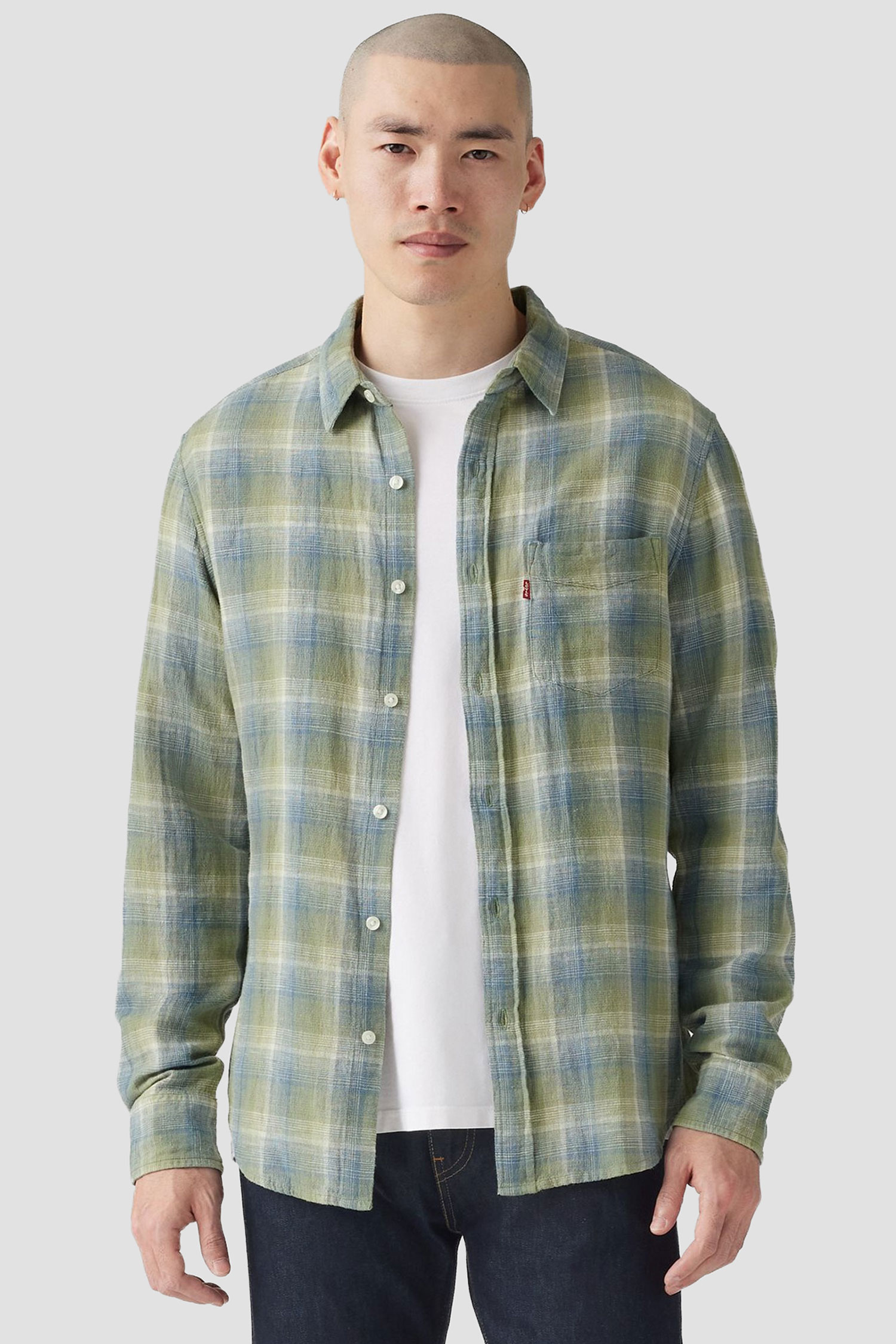 Мужская рубашка в клетку Levi’s® 85746;0177