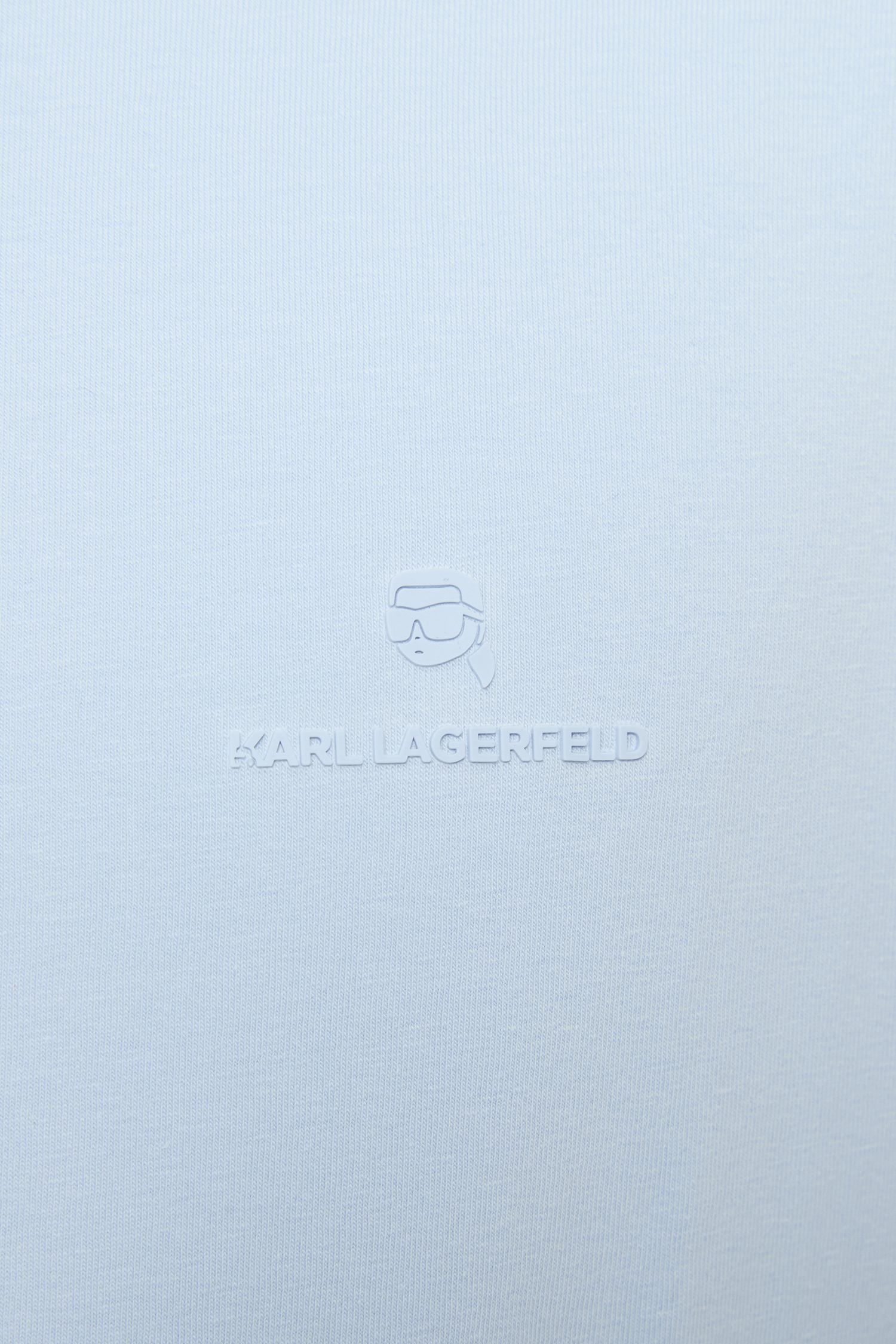 Чоловіча блакитна футболка Karl Lagerfeld 561221.755054;600