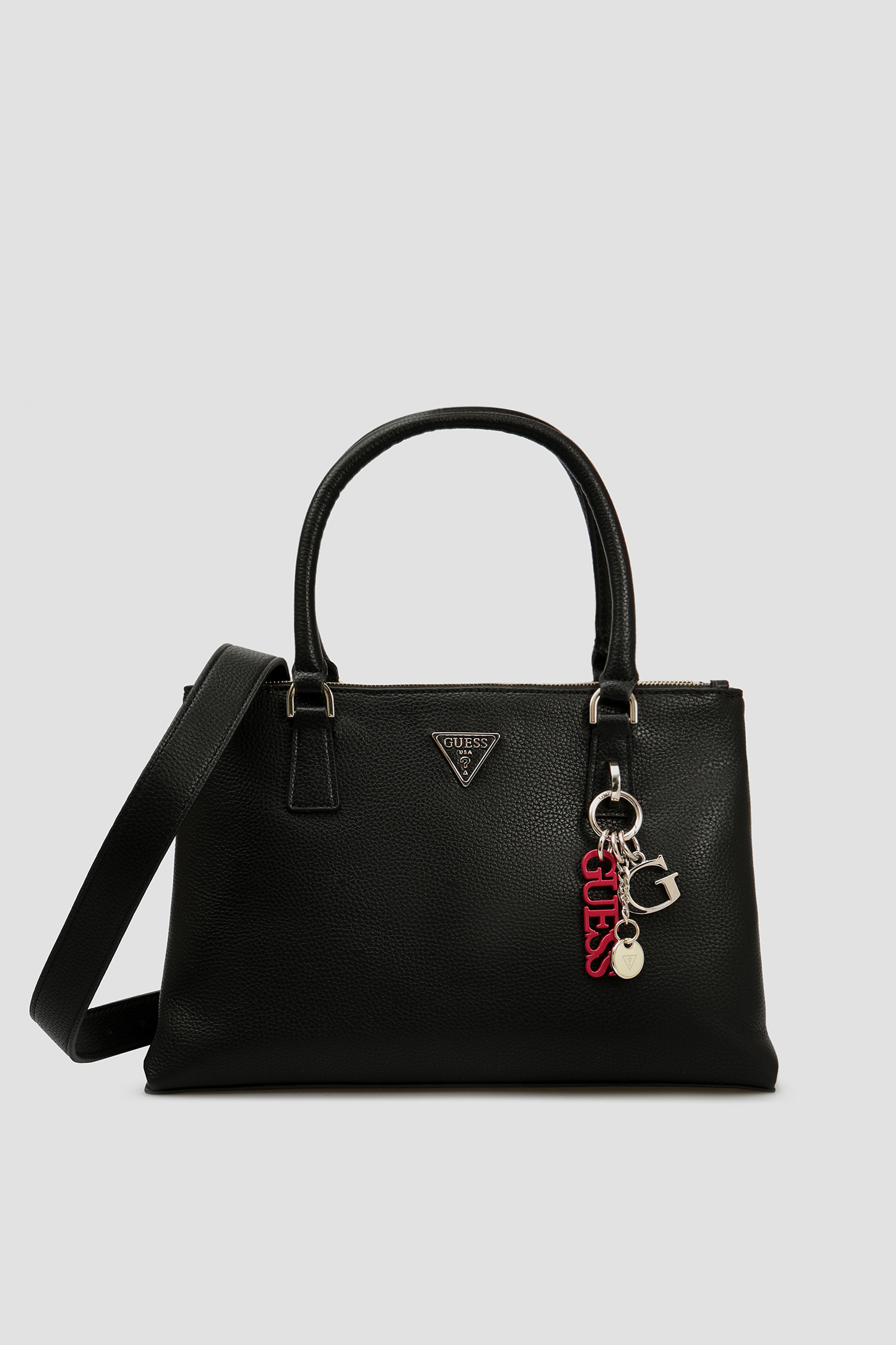 Женская черная сумка через плечо Guess HWVG77.42060;BLA