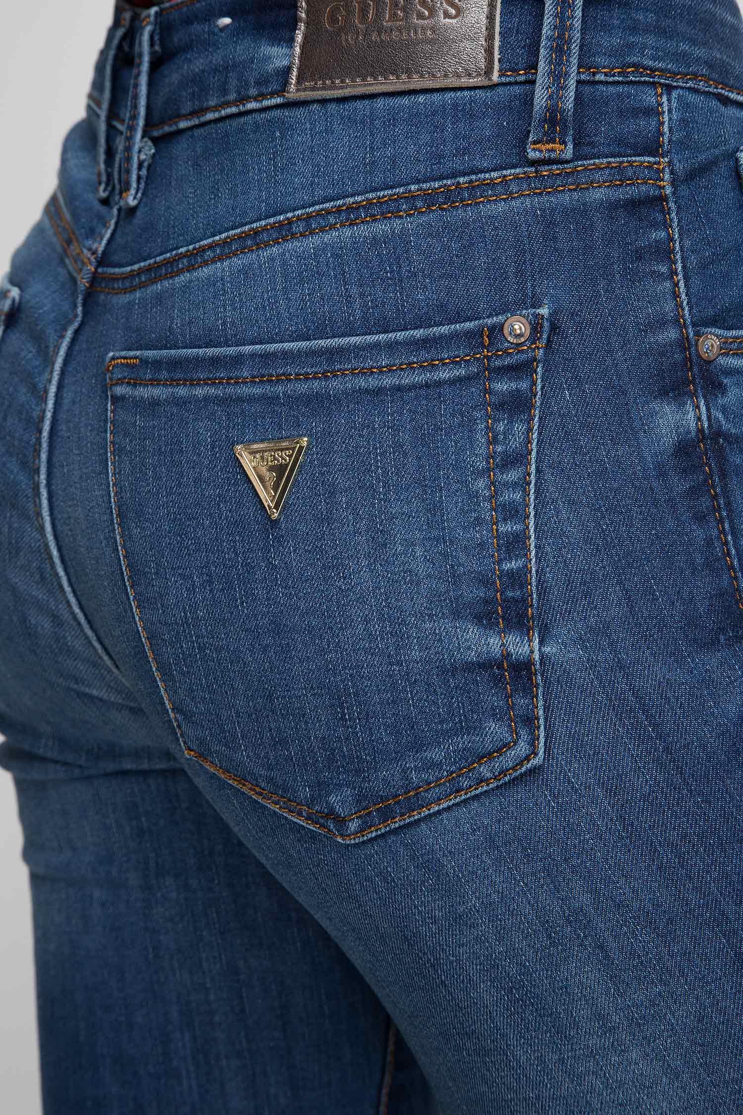 Женские синие джинсы Skinny Fit Annette Guess W0GA99.D41F2;MROS