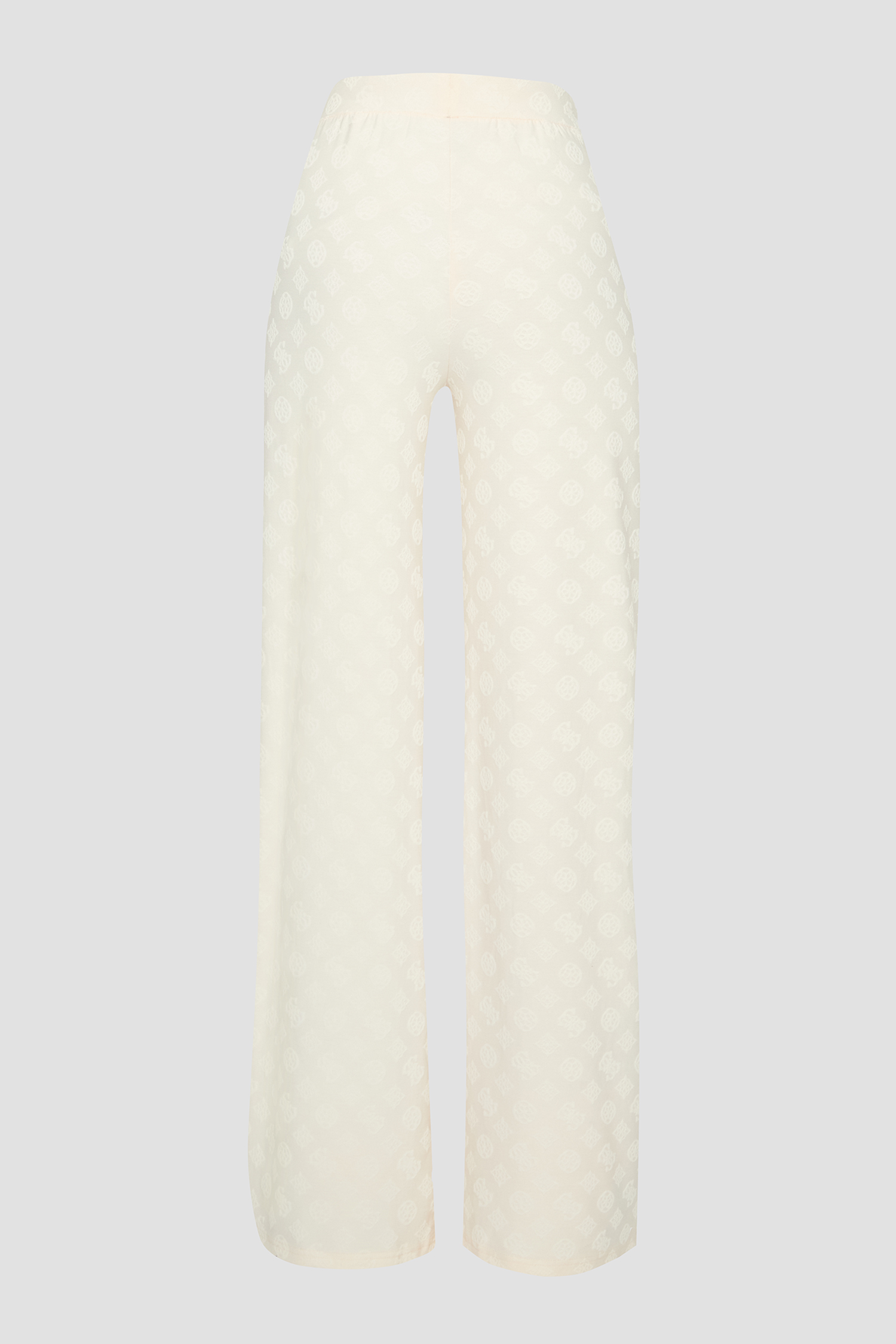 Жіночі бежеві брюки з візерунком Guess V5RB21.KCLG2;P6EB