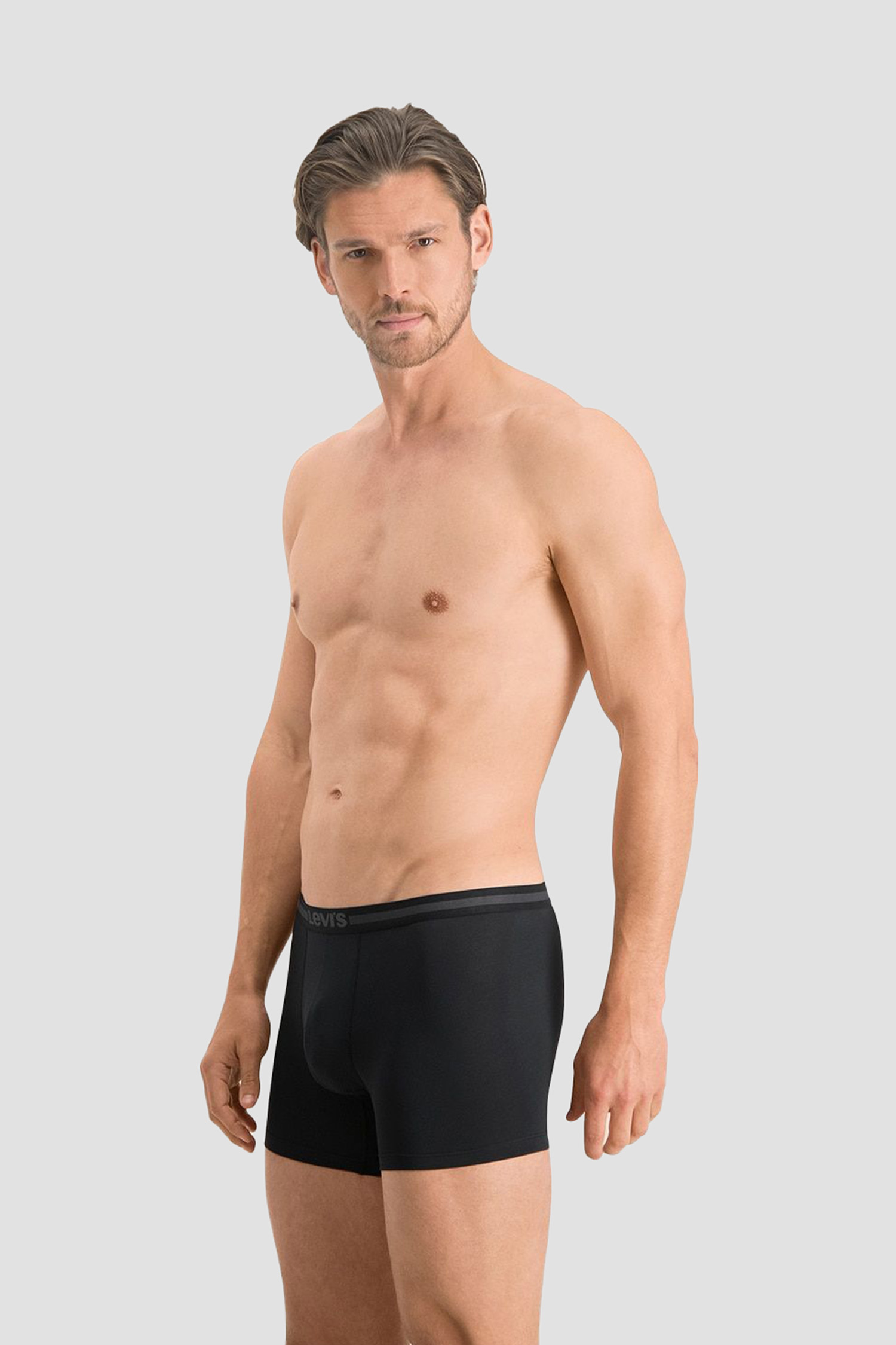 Мужские черные боксеры (2 шт) Levi’s® 701203926;001