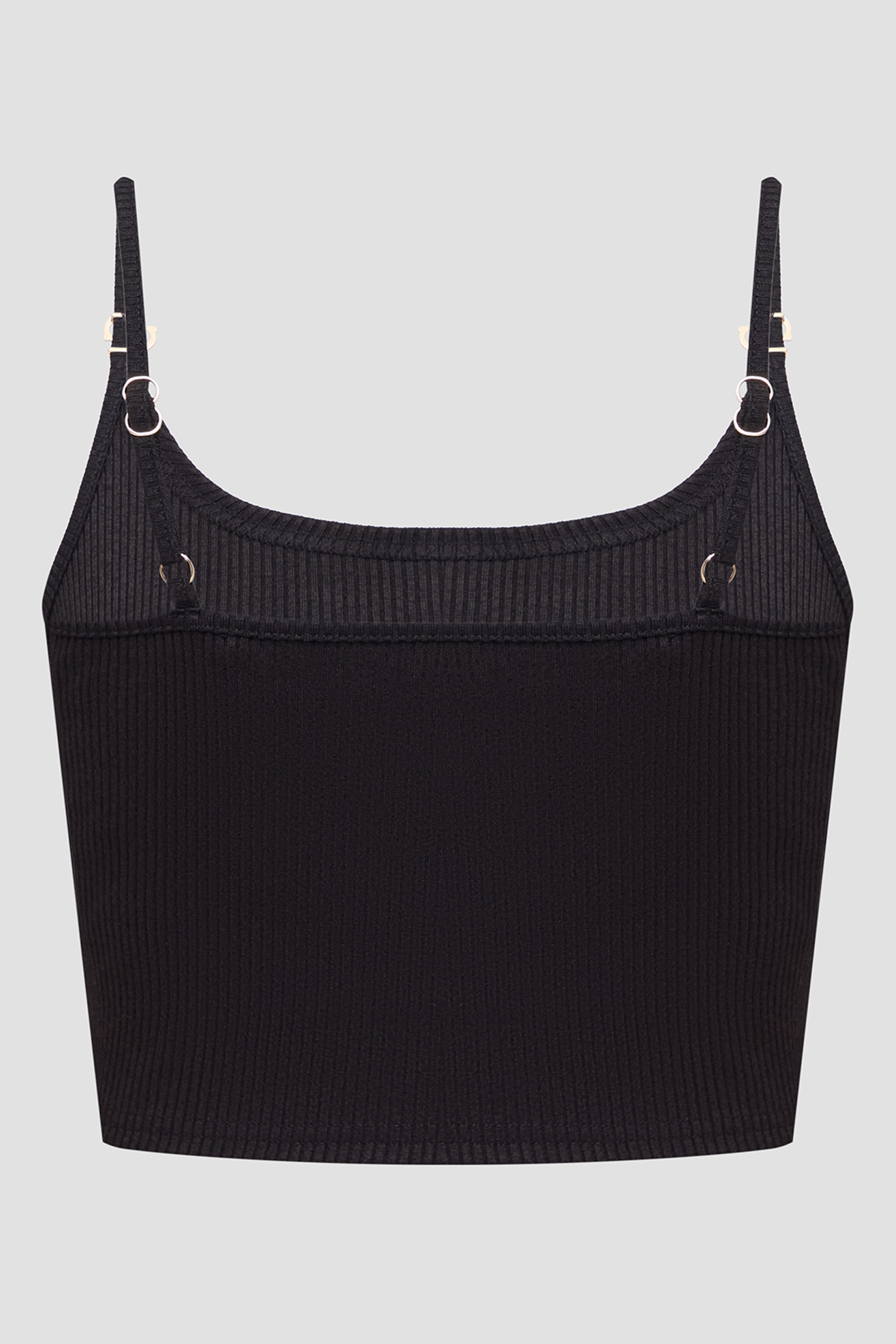 Жіночий чорний топ Guess E6GP01.KG322;JBLK