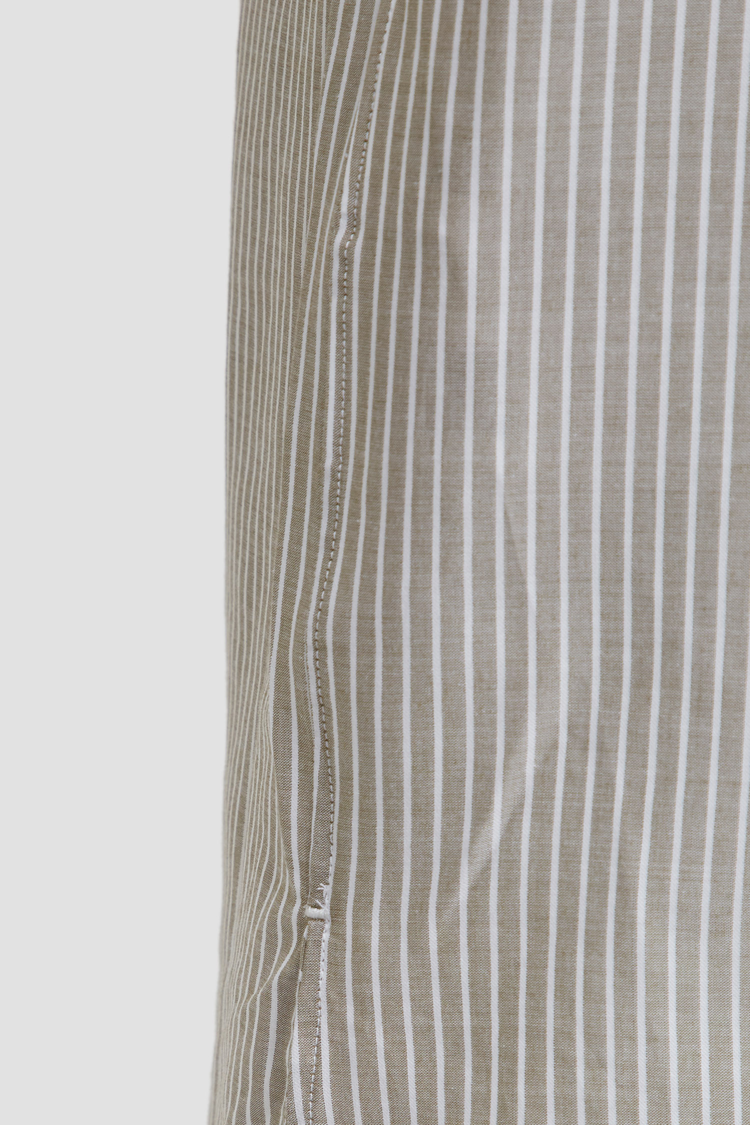 Мужская серая рубашка в полоску BOSS 50514220;344