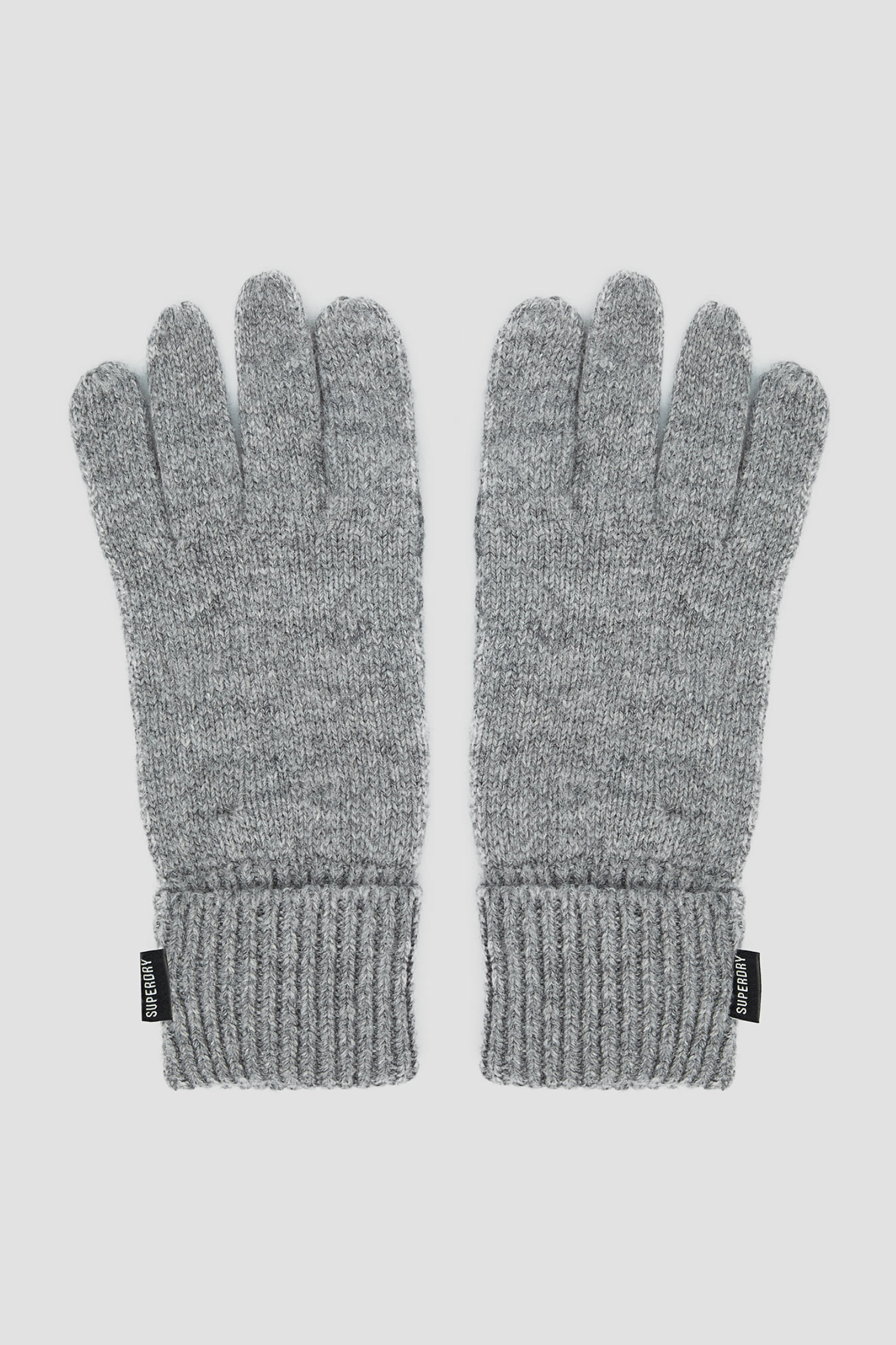 Сірі рукавички для дівчат SuperDry W9310003A;41Q