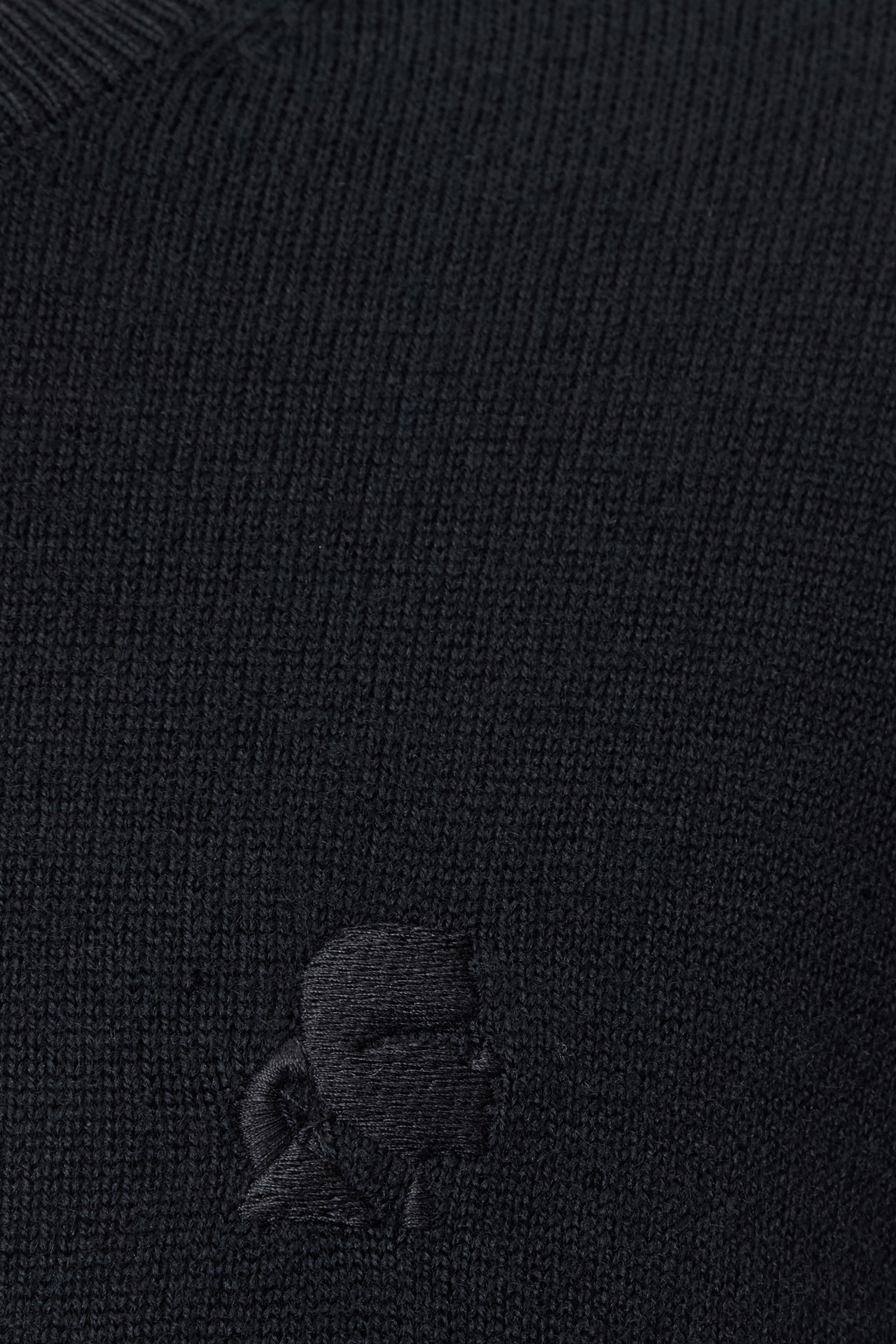 Мужской черный шерстяной джемпер Karl Lagerfeld 544399.655000;990