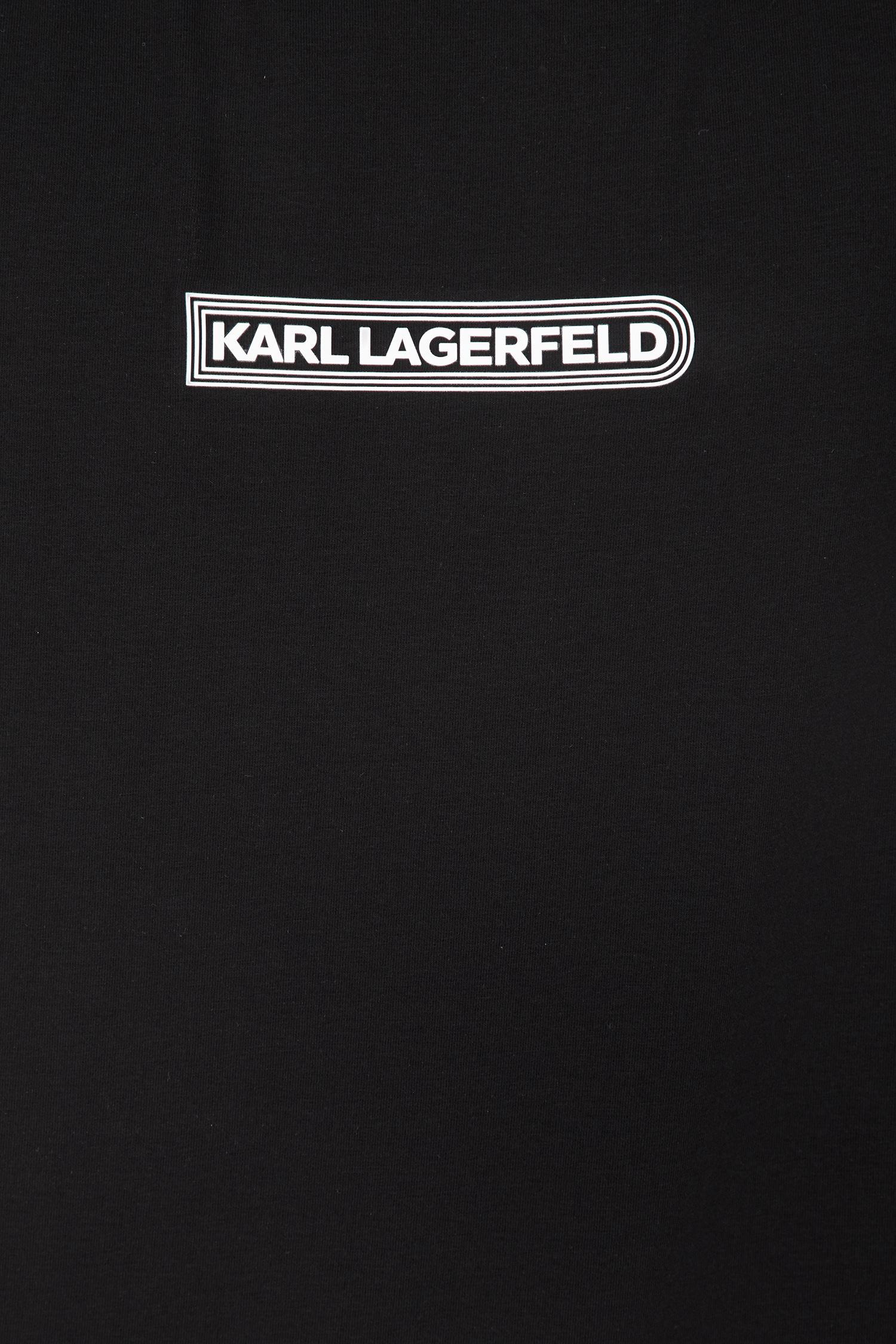 Мужская черная футболка Karl Lagerfeld 543221.755085;990