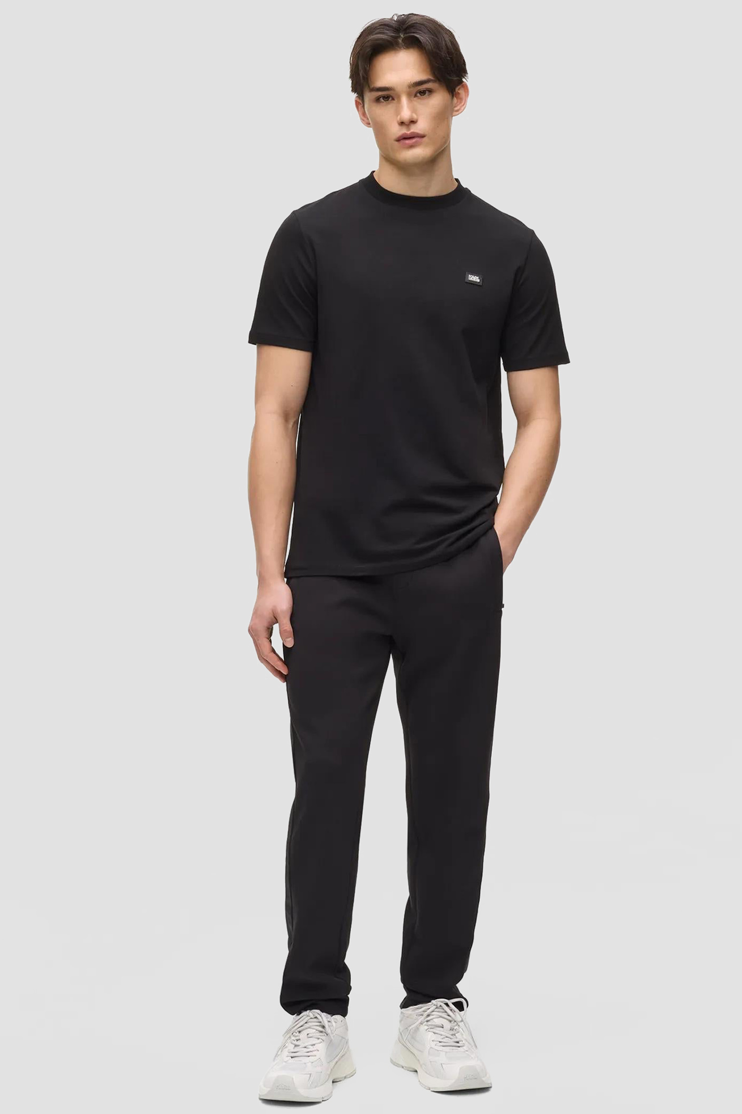 Мужская черная футболка Karl Lagerfeld 562235.755052;990