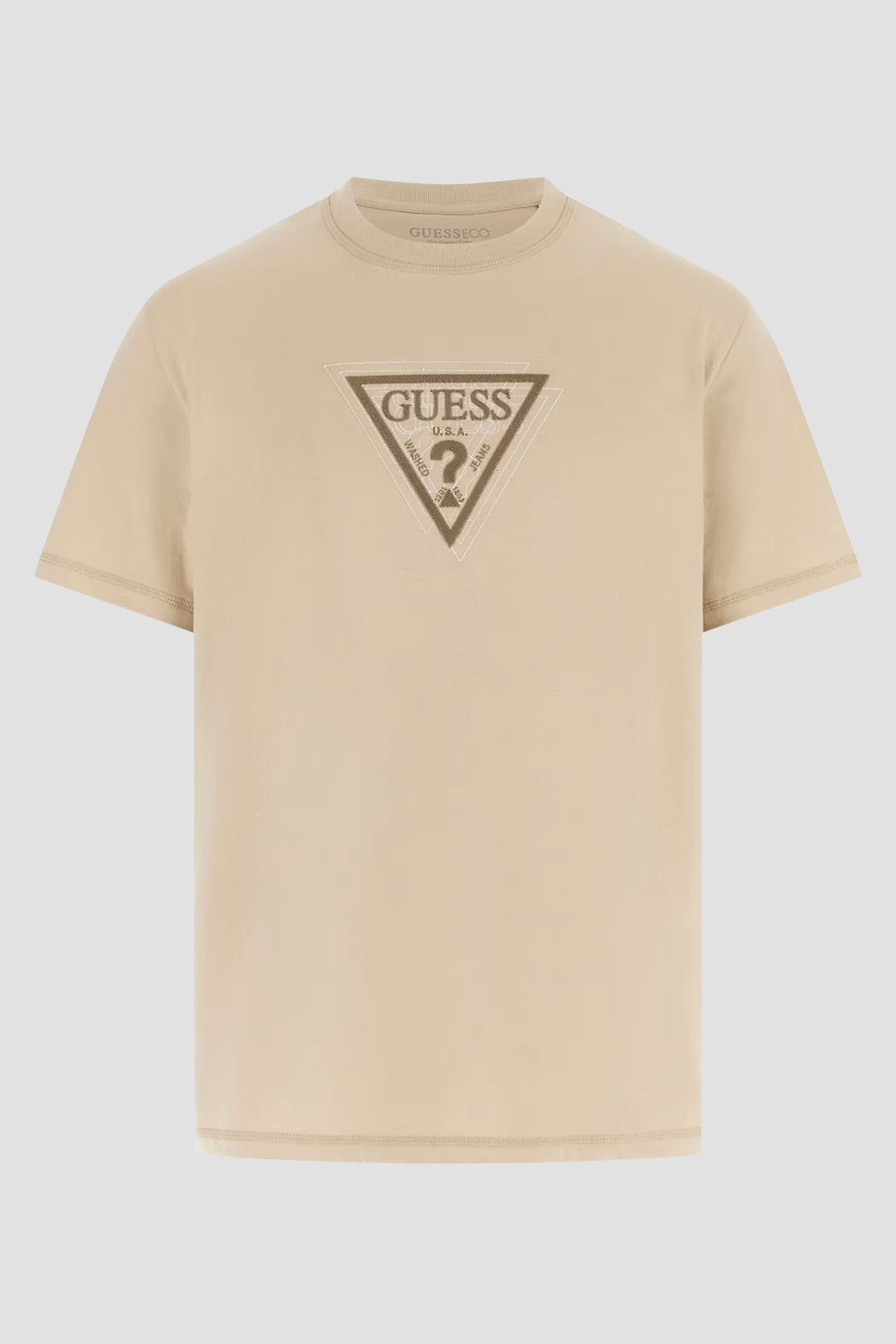 Чоловіча бежева футболка Guess M6RI23.K8FQ4;G1DR