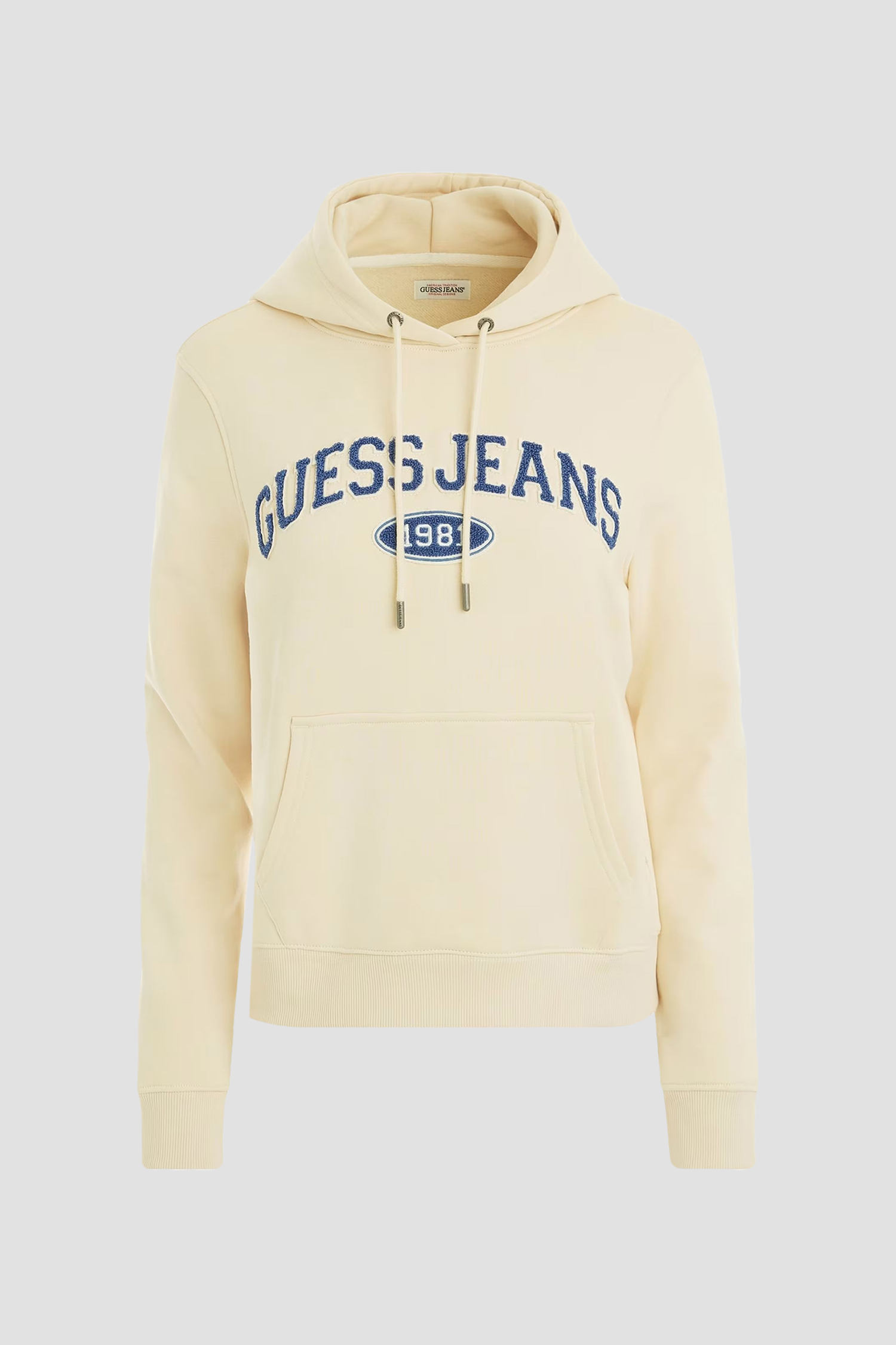 Жіноче бежеве худі Guess Jeans W4YQ09.KC811;G1W7