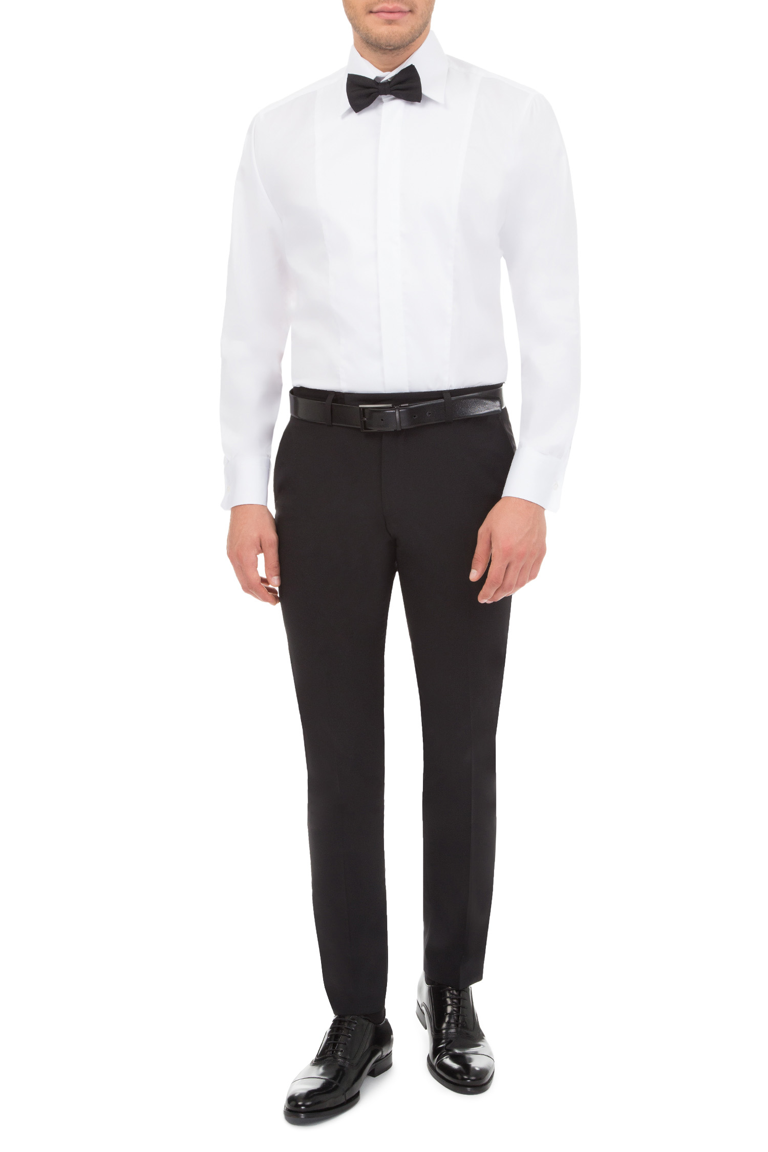 Чоловічі чорні вовняні брюки Karl Lagerfeld 600099.256001;990
